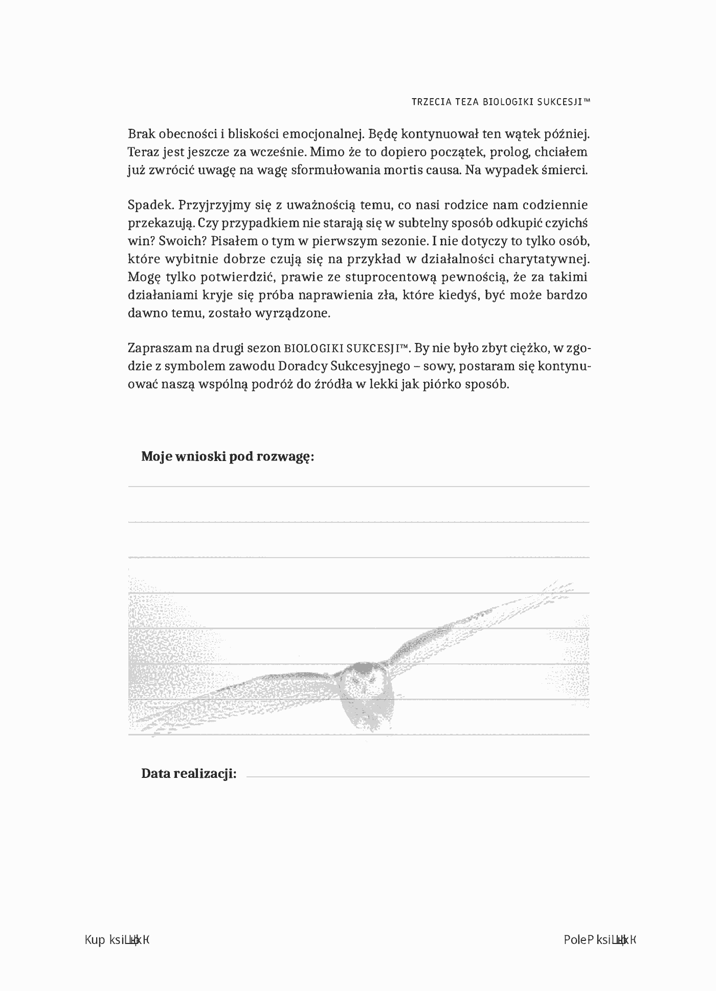 Fragment „Biologika Sukcesji Pokoleniowej. Sezon 2. Za życia i po życiu. Inter vivos & Mortis causa” — strona 19 z 22