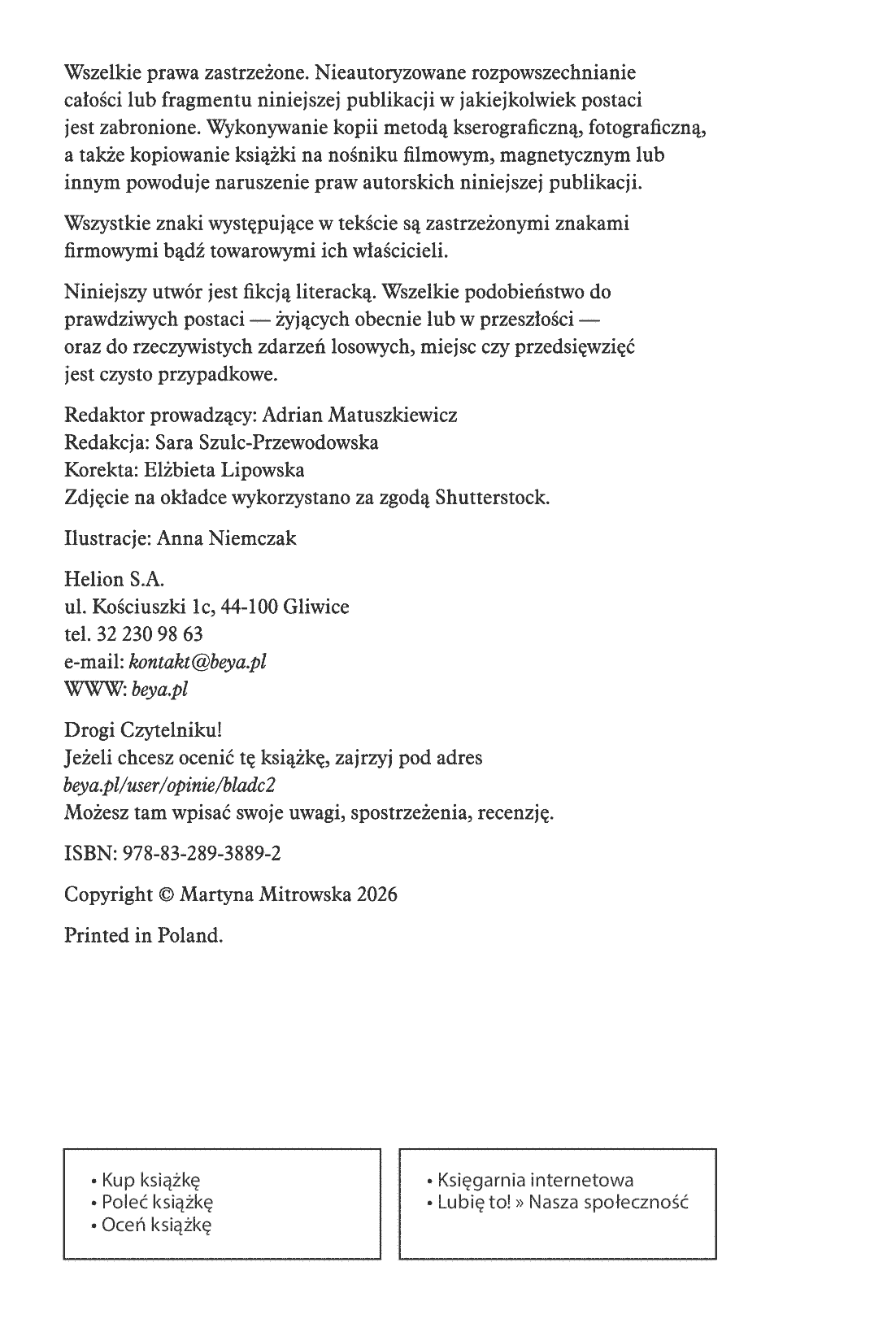 Fragment „Blade. Przemilczane prawdy. Canmore #2” — strona 2 z 28