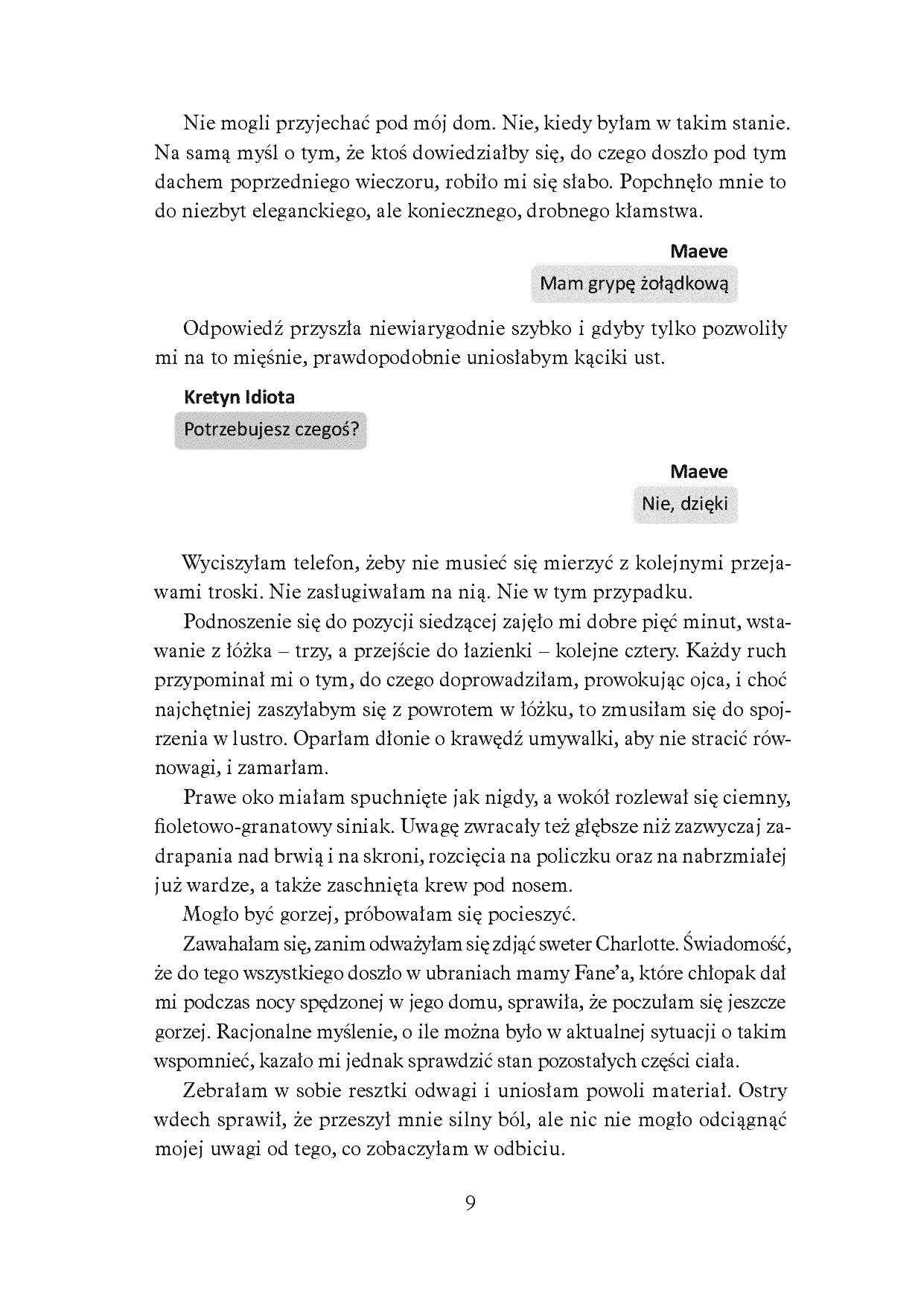 Fragment „Blade. Przemilczane prawdy. Canmore #2” — strona 9 z 28