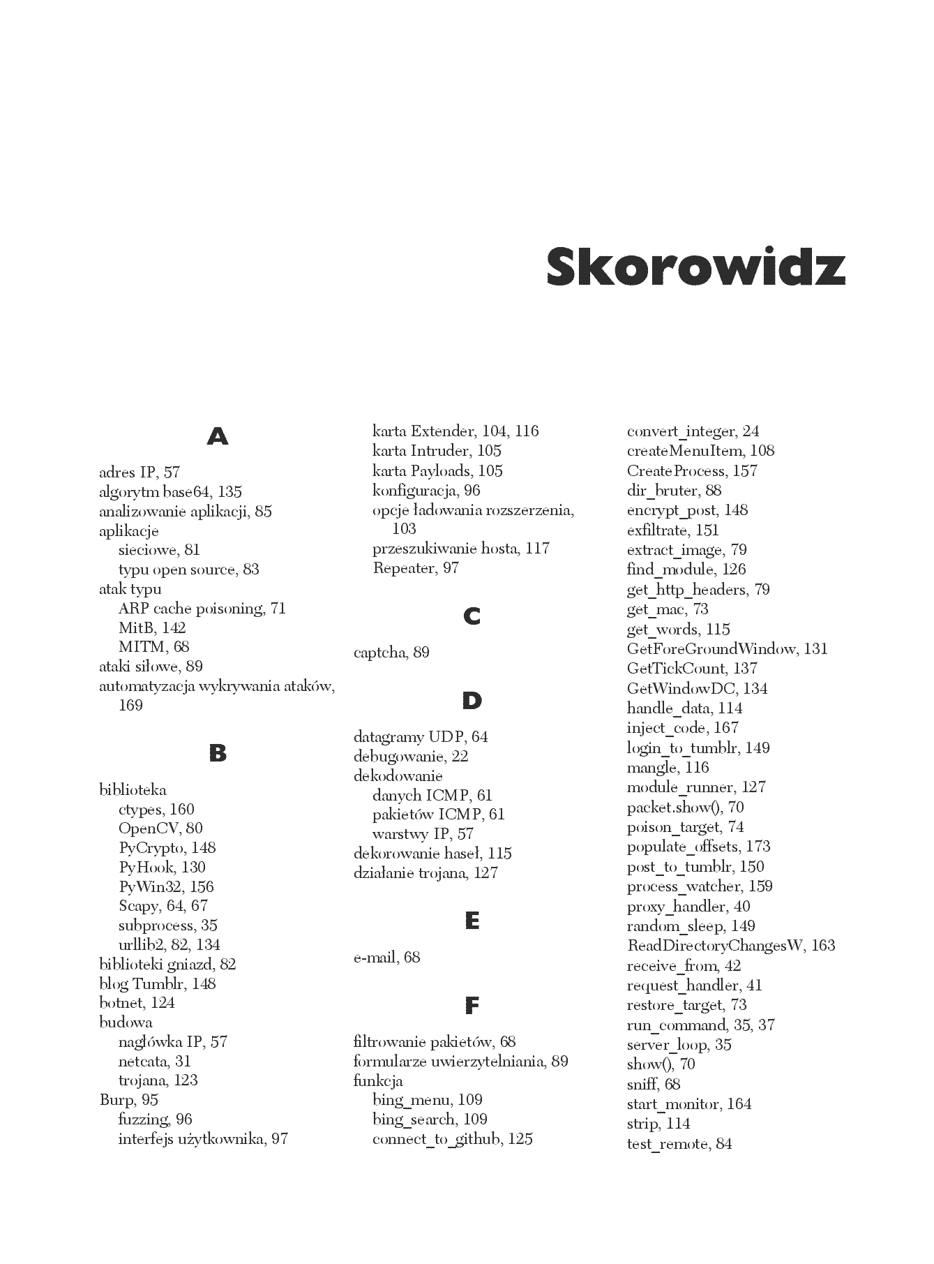 Fragment „Black Hat Python. Język Python dla hakerów i pentesterów” — strona 17 z 22