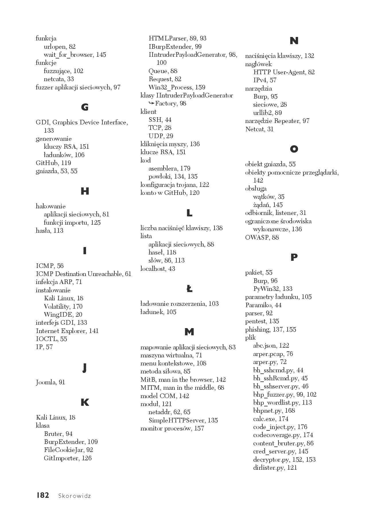 Fragment „Black Hat Python. Język Python dla hakerów i pentesterów” — strona 18 z 22