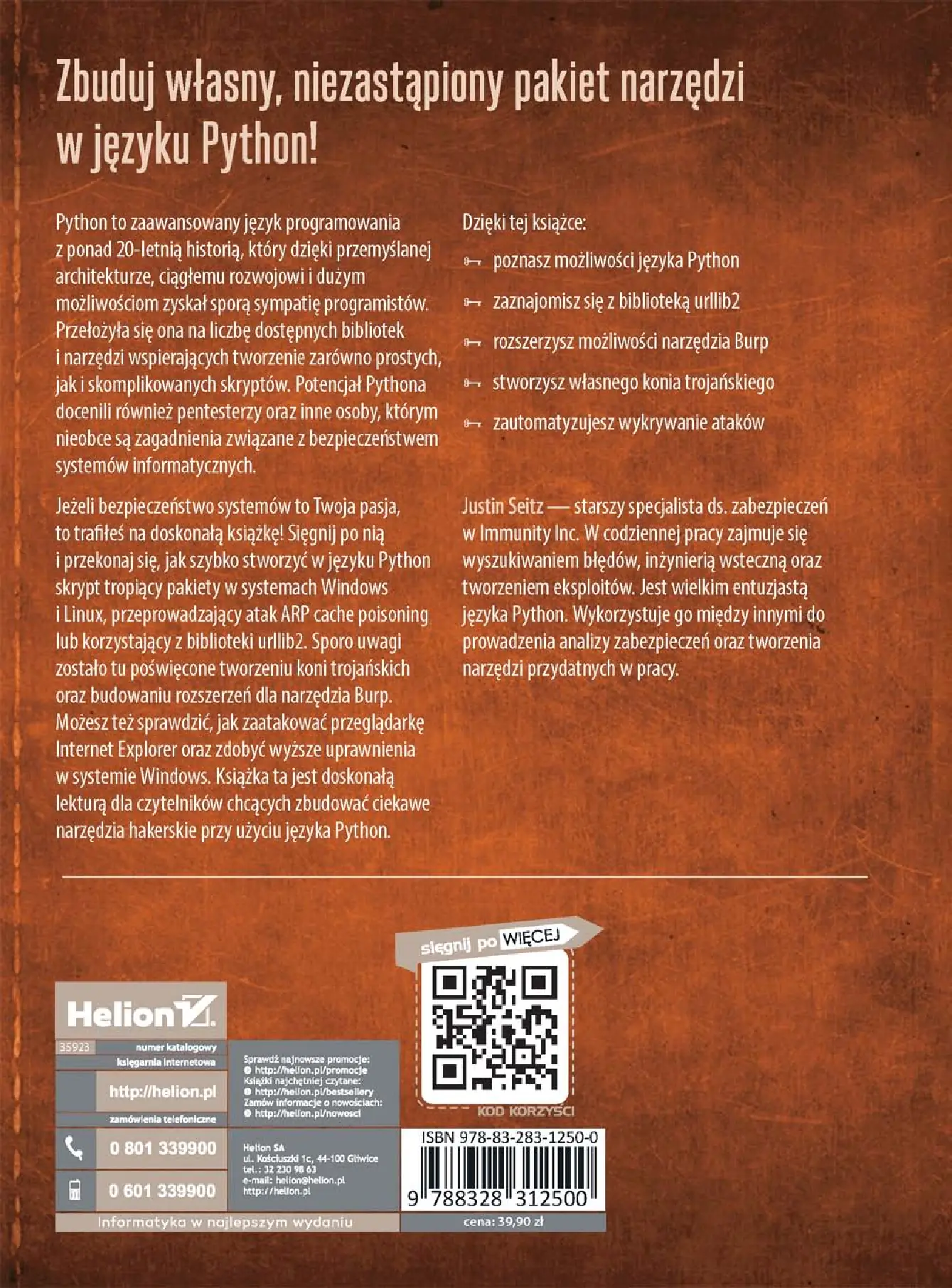 Fragment „Black Hat Python. Język Python dla hakerów i pentesterów” — strona 22 z 22