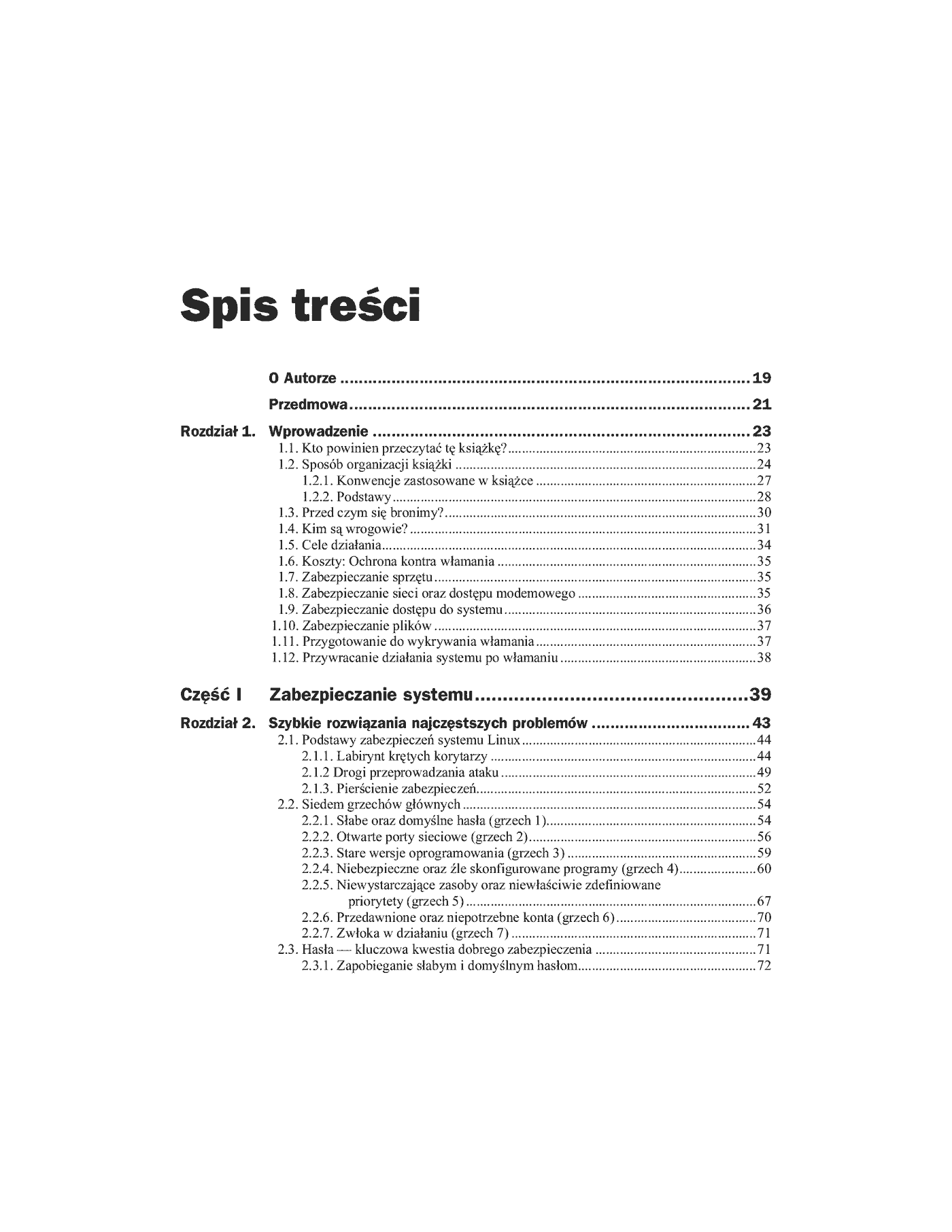 Fragment „Bezpieczeństwo w Linuksie. Podręcznik administratora” — strona 2 z 30