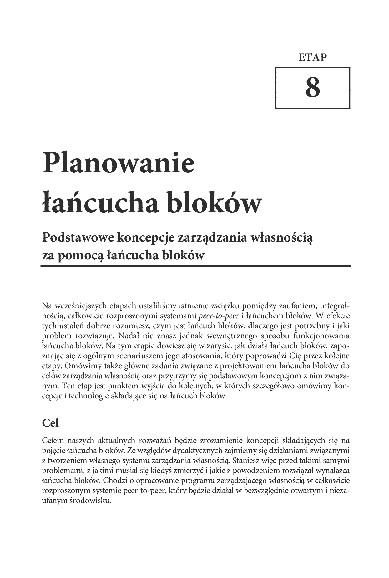 Fragment „Blockchain. Podstawy technologii łańcucha bloków w 25 krokach” — strona 5 z 16
