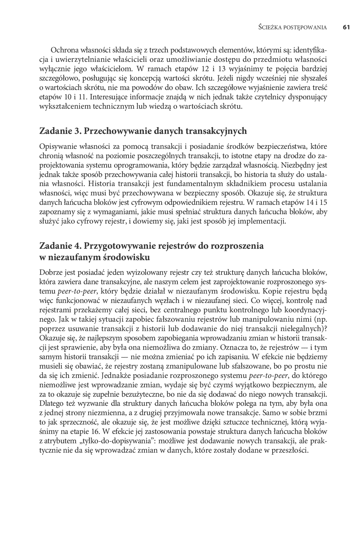 Fragment „Blockchain. Podstawy technologii łańcucha bloków w 25 krokach” — strona 7 z 16