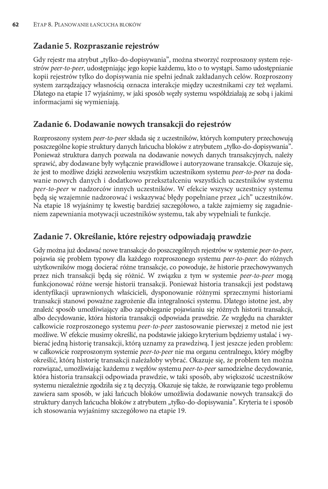Fragment „Blockchain. Podstawy technologii łańcucha bloków w 25 krokach” — strona 8 z 16
