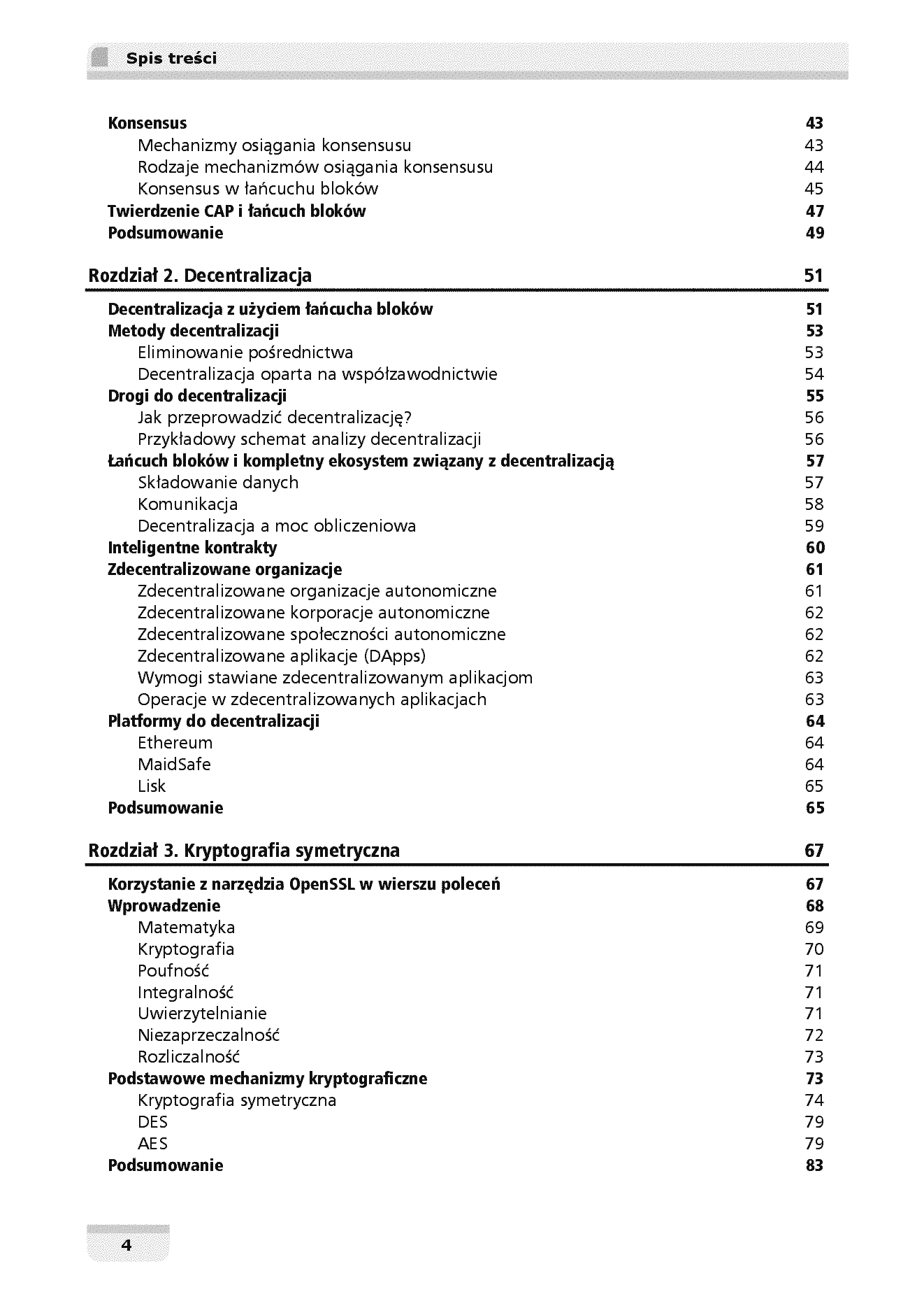 Fragment „Blockchain. Zaawansowane zastosowania łańcucha bloków. Wydanie II” — strona 4 z 30