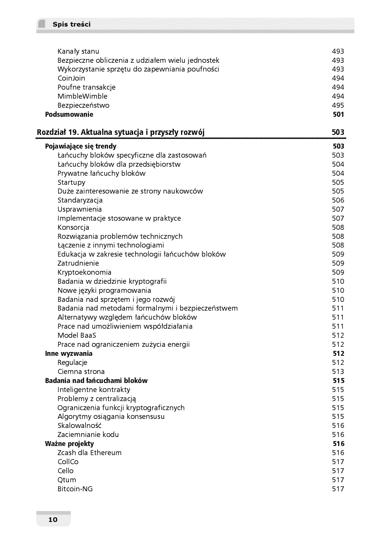 Fragment „Blockchain. Zaawansowane zastosowania łańcucha bloków. Wydanie II” — strona 10 z 30