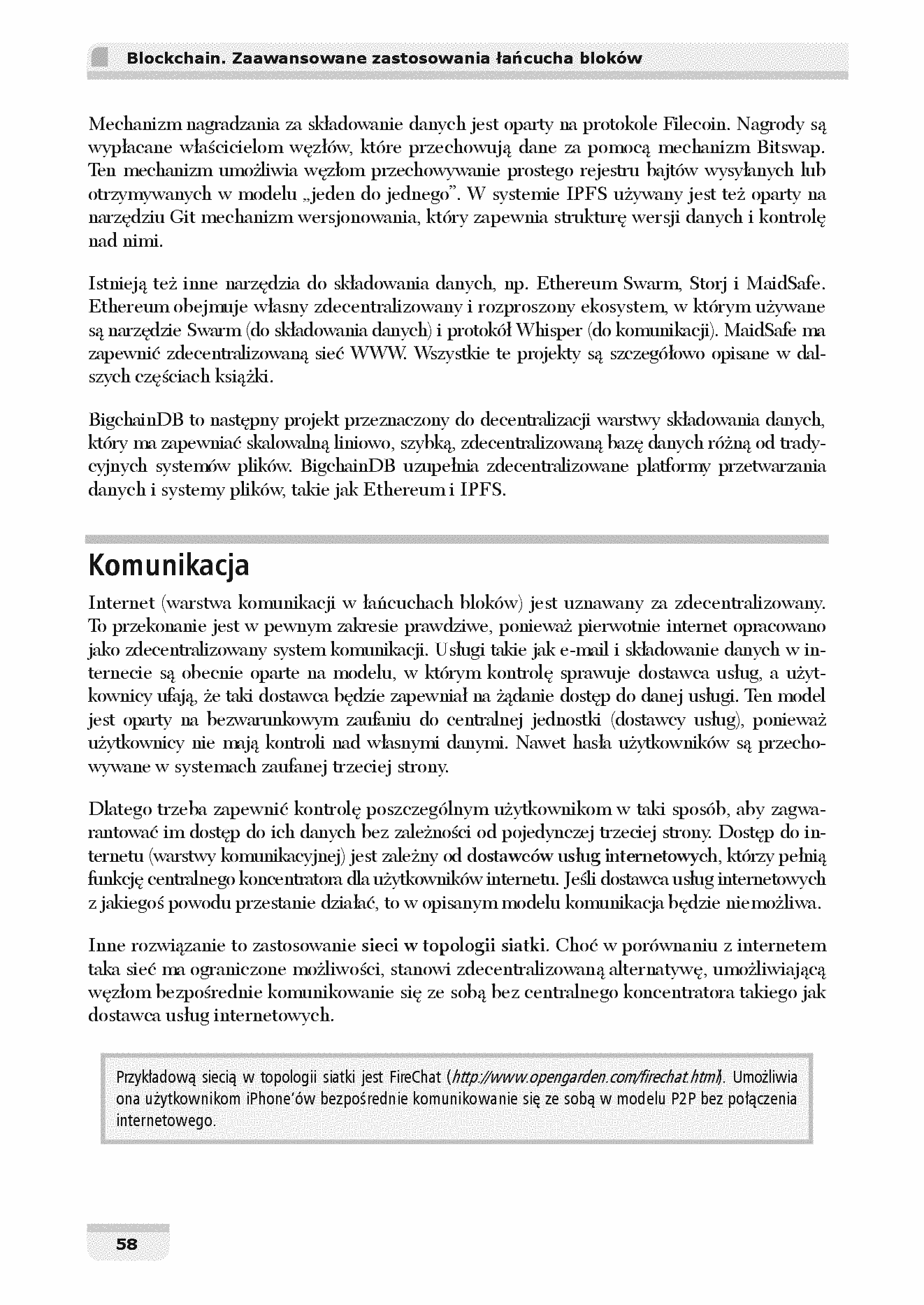 Fragment „Blockchain. Zaawansowane zastosowania łańcucha bloków. Wydanie II” — strona 20 z 30