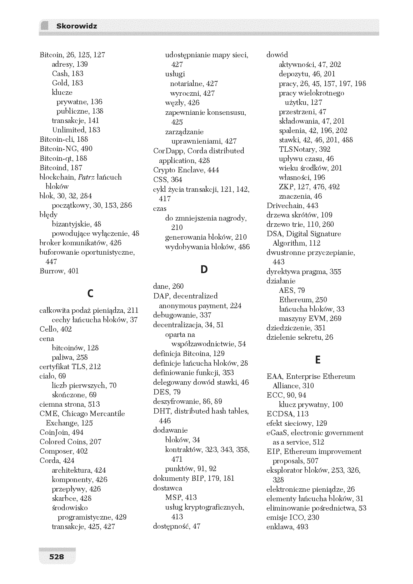 Fragment „Blockchain. Zaawansowane zastosowania łańcucha bloków. Wydanie II” — strona 30 z 30