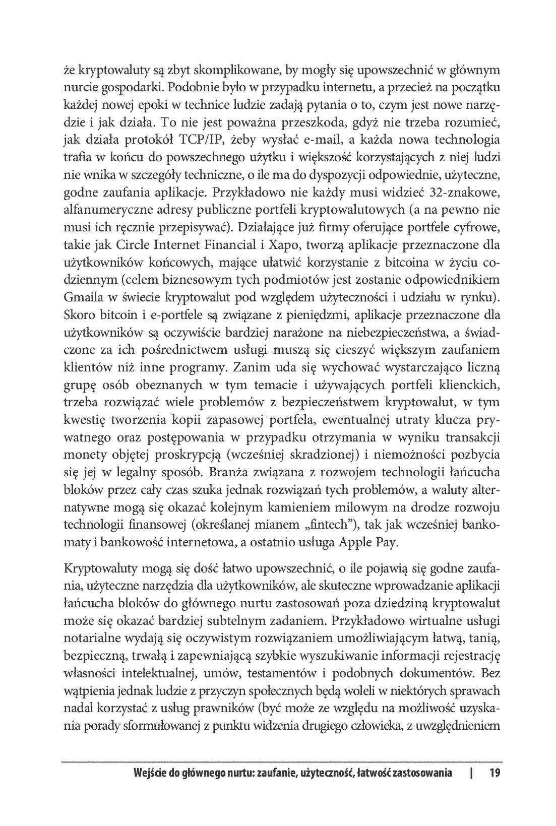Fragment „Blockchain. Fundament nowej gospodarki” — strona 19 z 26
