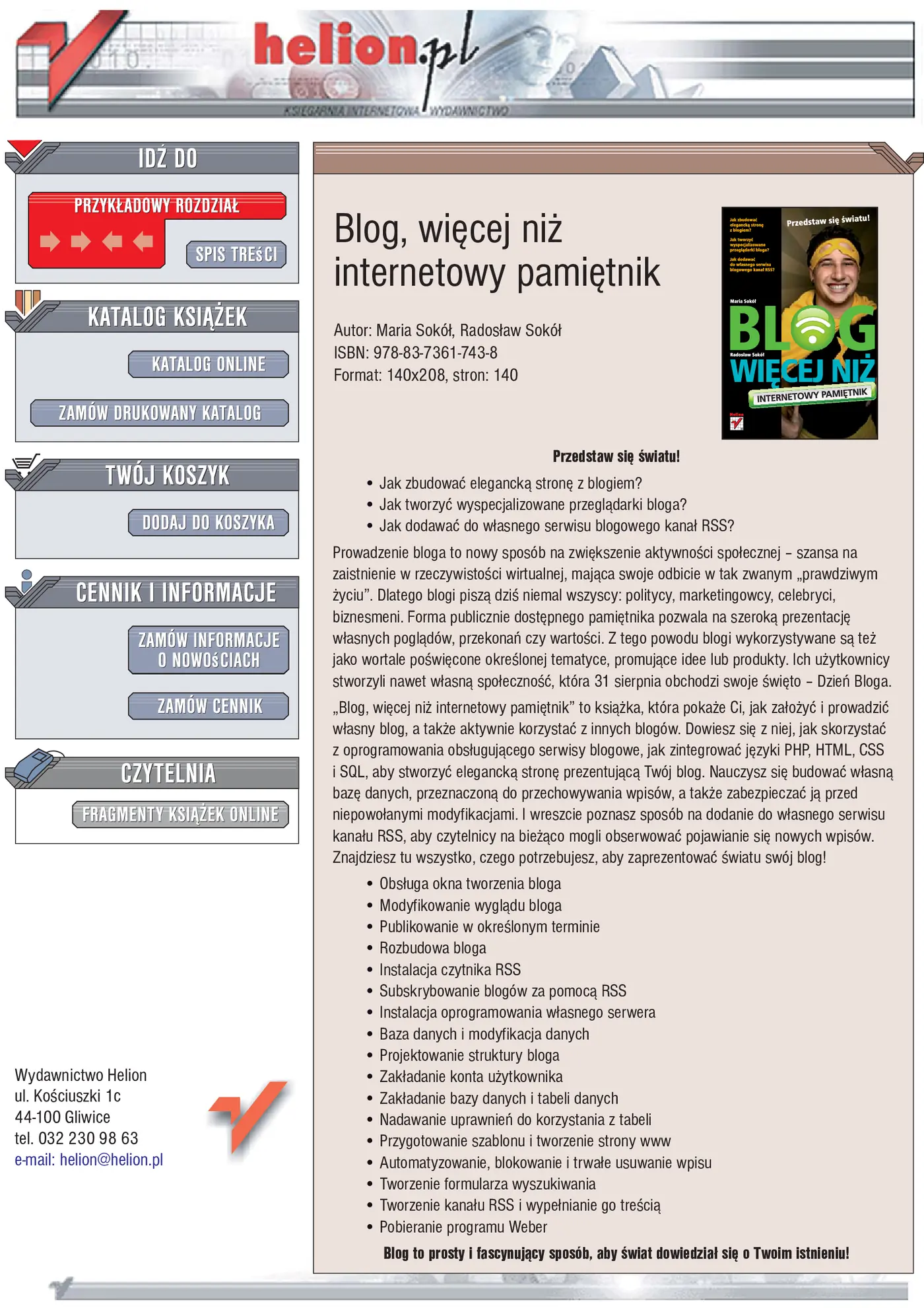 Fragment „Blog, więcej niż internetowy pamiętnik” — strona 1 z 18