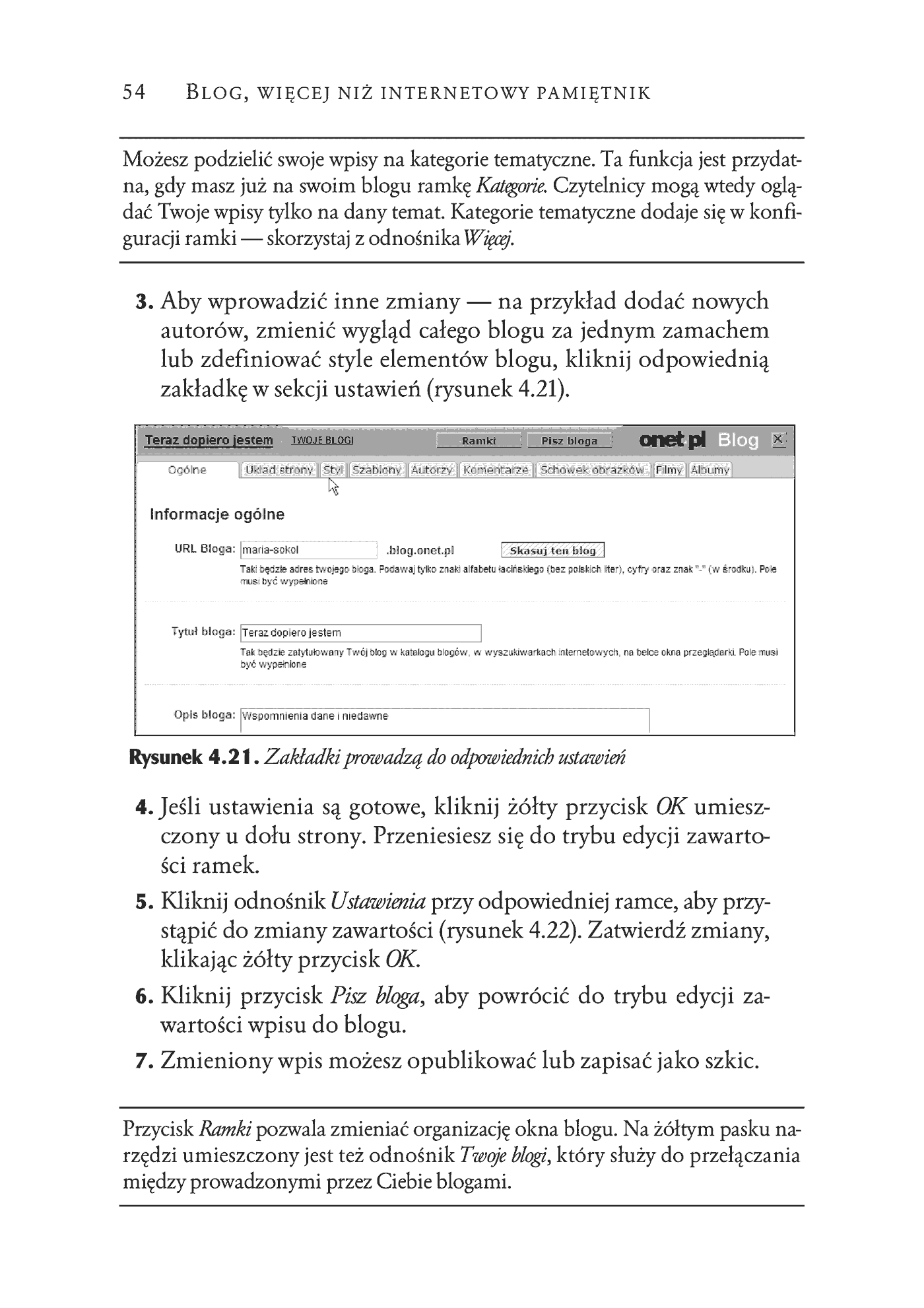 Fragment „Blog, więcej niż internetowy pamiętnik” — strona 16 z 18