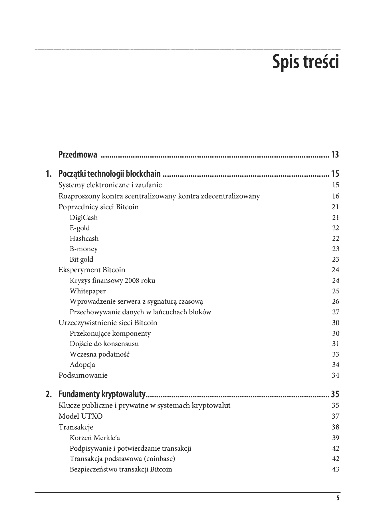 Fragment „Blockchain. Przewodnik po technologii łańcucha bloków. Kryptowaluty, inteligentne kontrakty i aplikacje rozproszone” — strona 3 z 30
