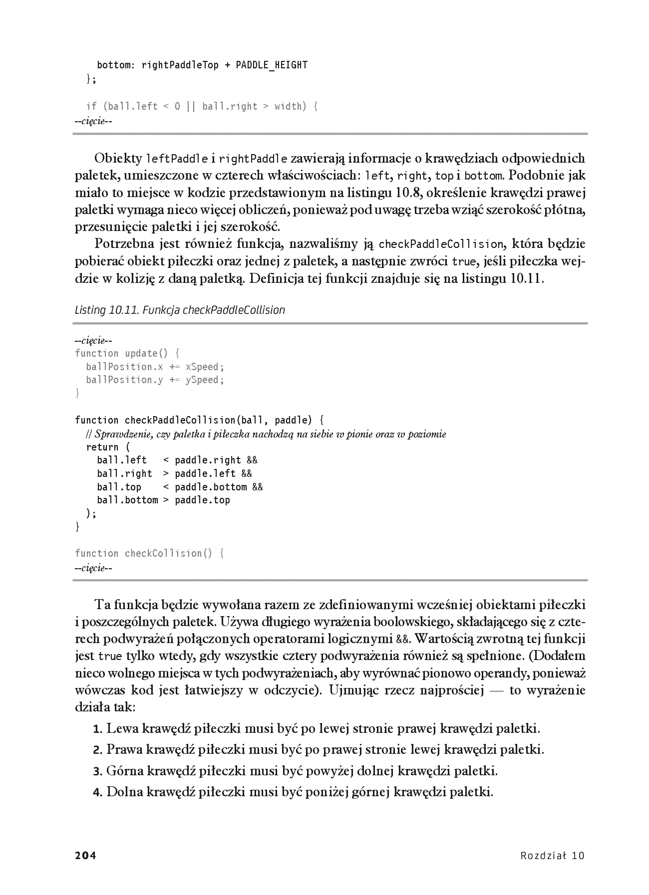 Fragment „Błyskawiczny kurs JavaScript. Praktyczne wprowadzenie do programowania” — strona 24 z 30