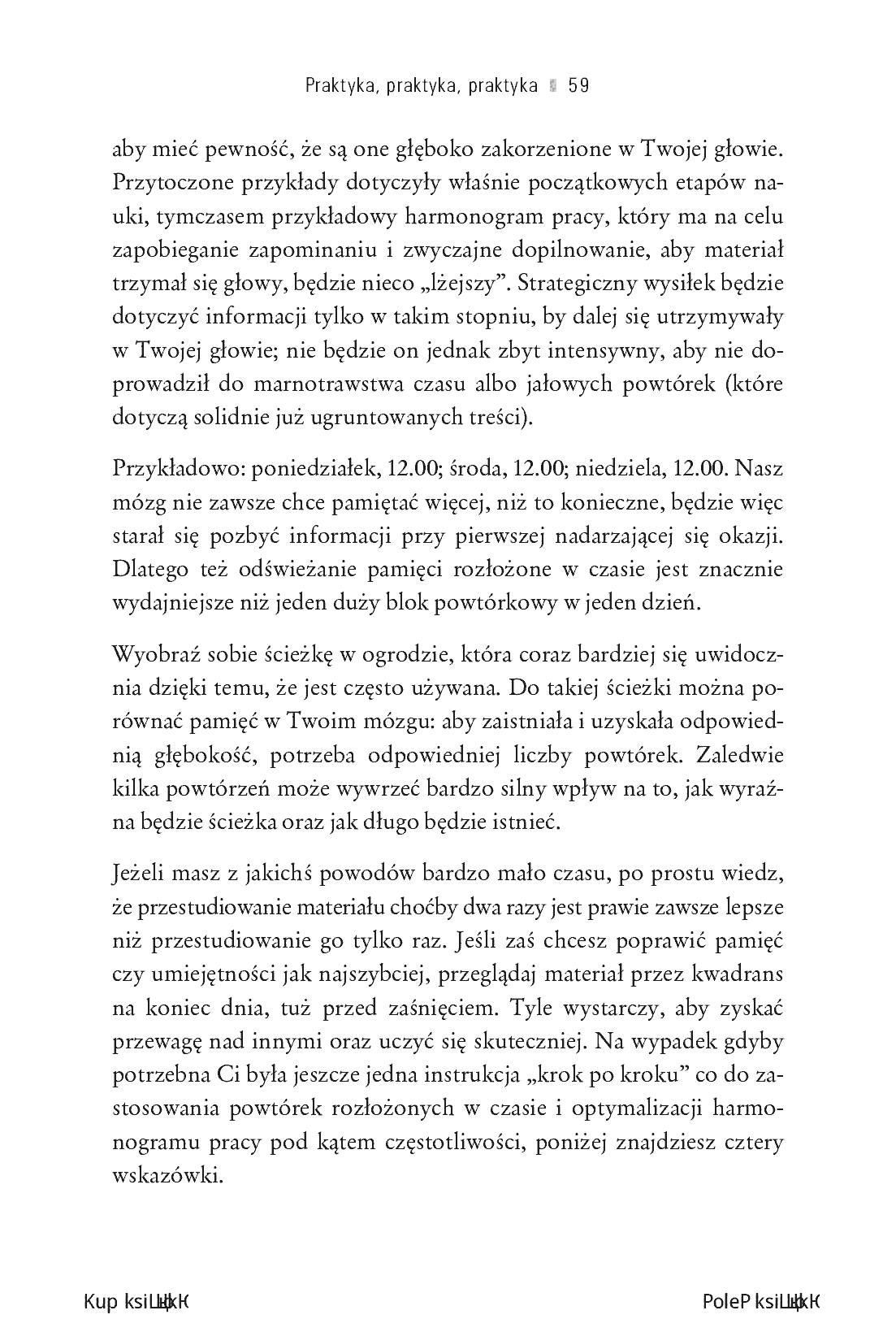 Fragment „Błyskawiczne przyswajanie umiejętności. Naukowe metody zapamiętywania i doskonalenia wiedzy” — strona 19 z 30