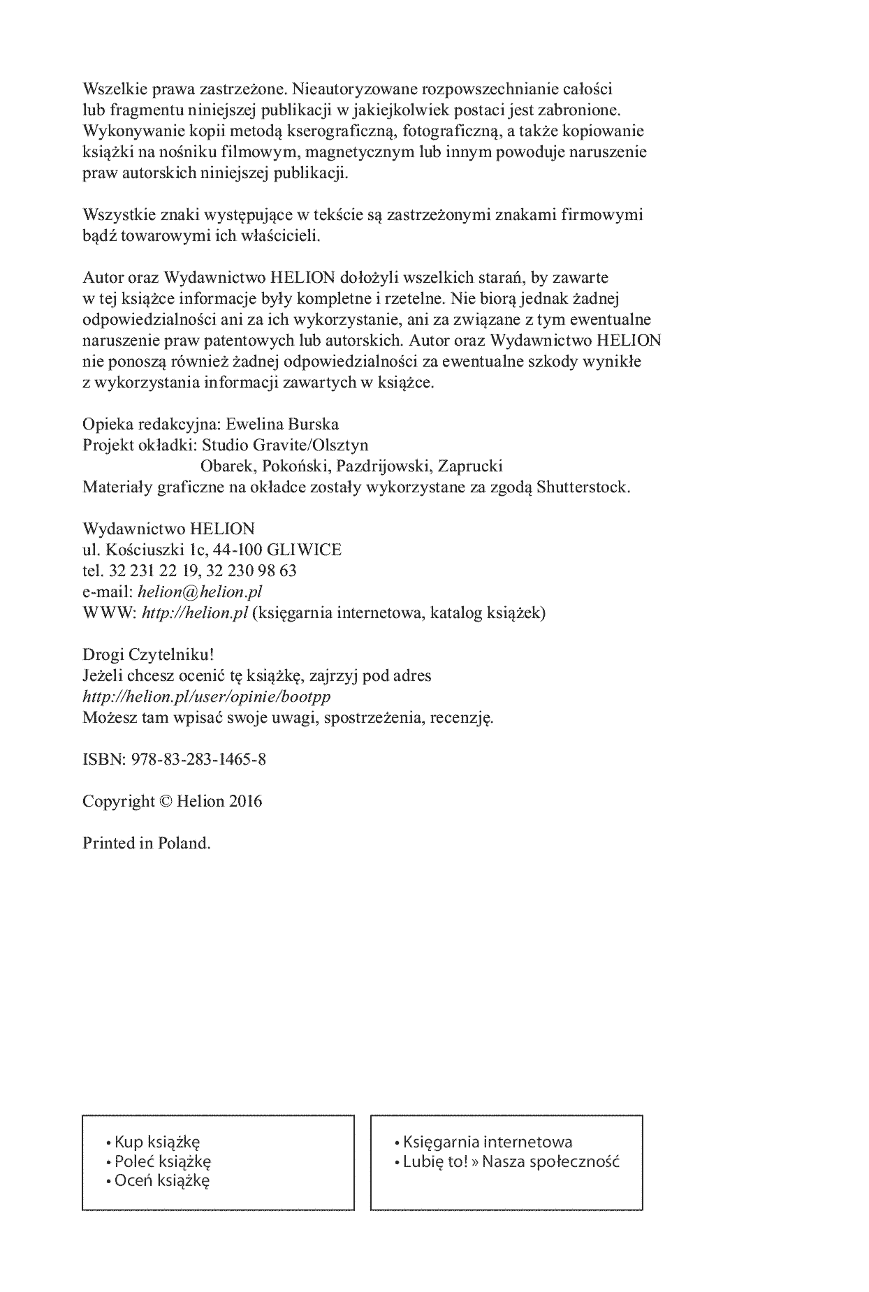 Fragment „Bootstrap. Praktyczne projekty” — strona 2 z 24