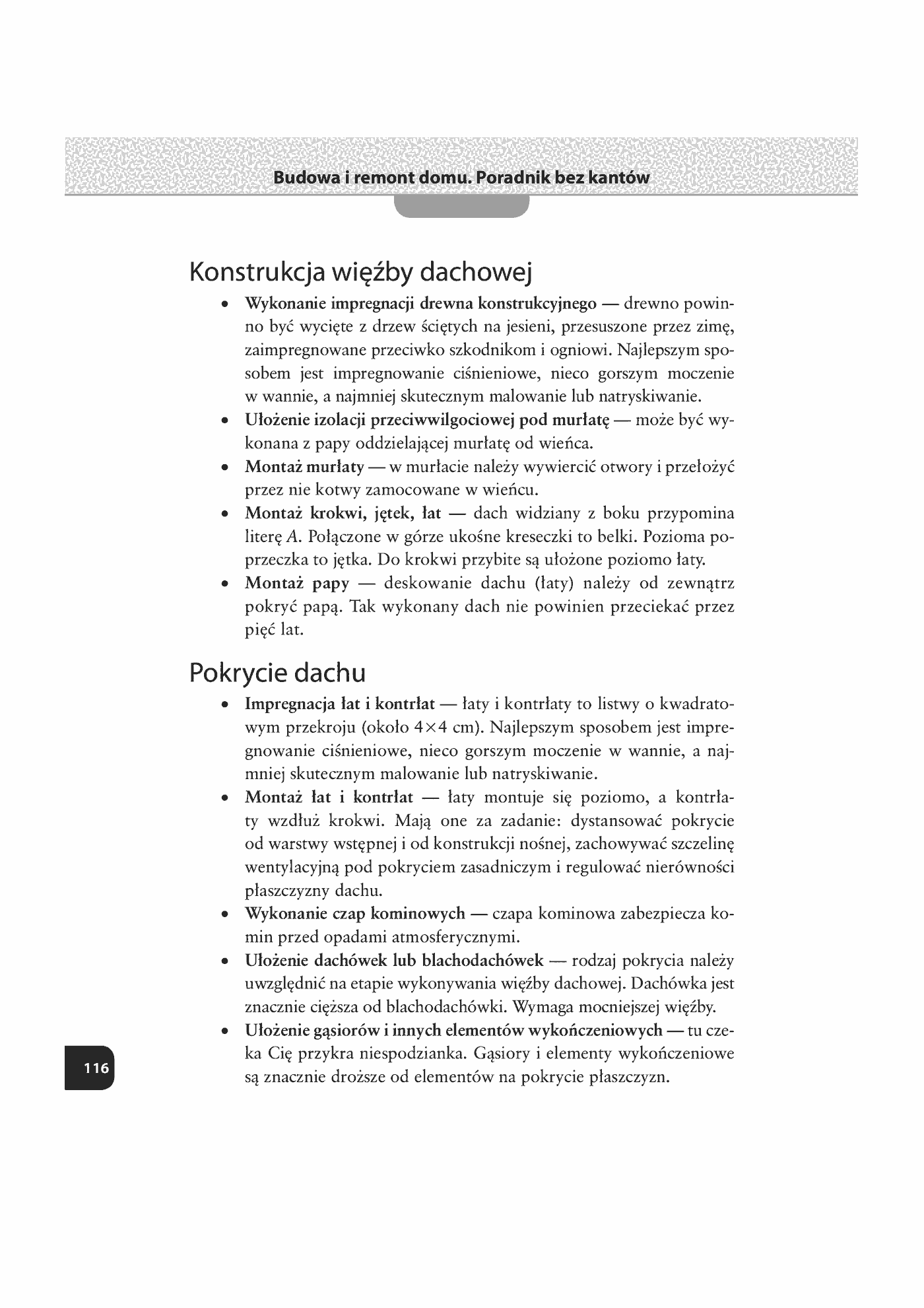 Fragment „Budowa i remont domu. Poradnik bez kantów” — strona 23 z 28