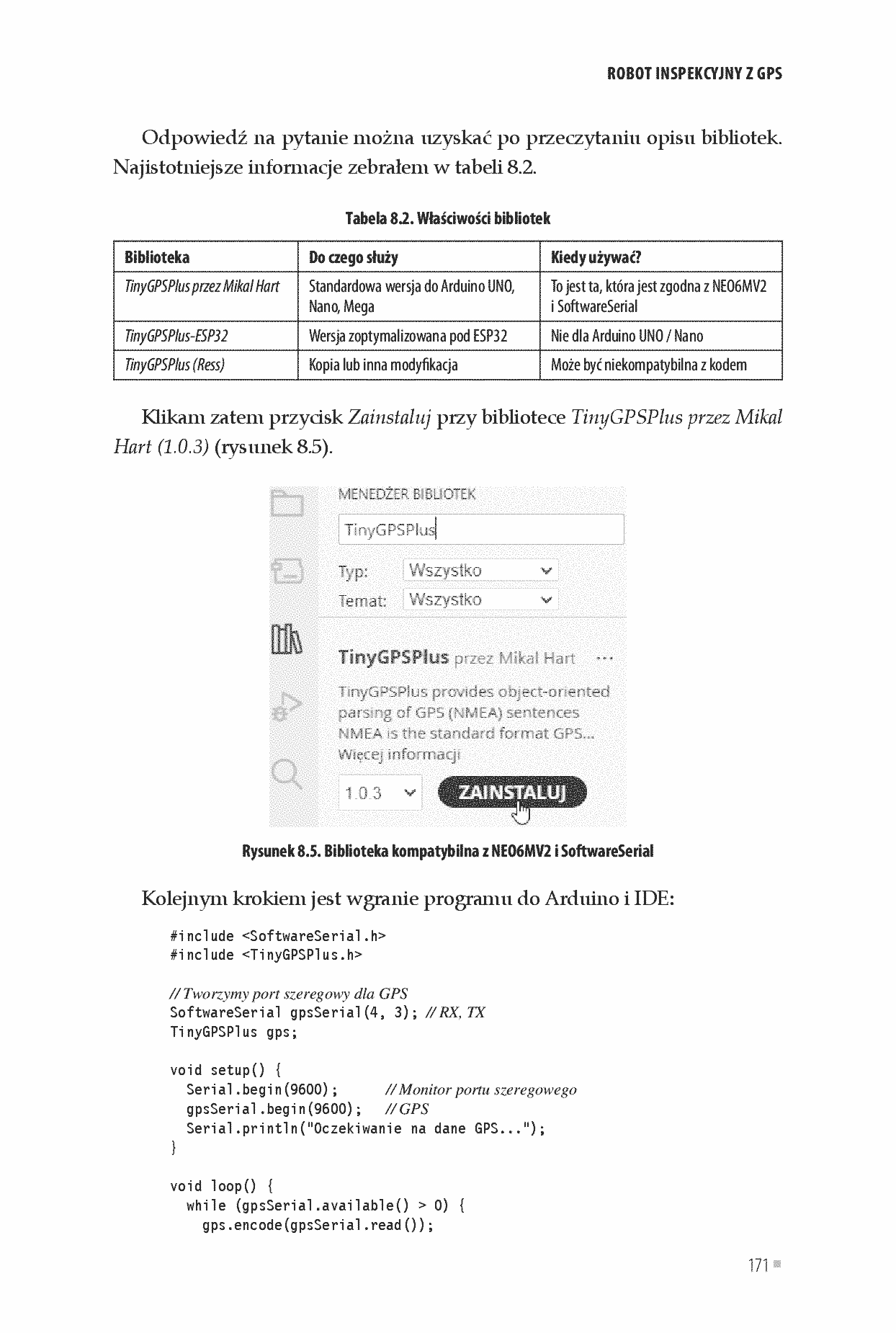 Fragment „Buduj roboty z Arduino. Od prostych konstrukcji do zaawansowanych systemów” — strona 9 z 14