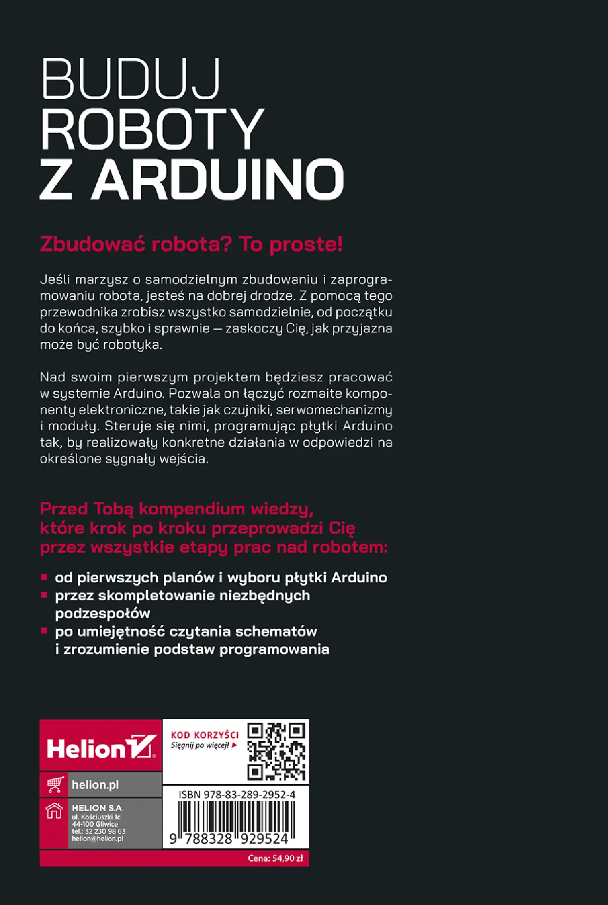 Fragment „Buduj roboty z Arduino. Od prostych konstrukcji do zaawansowanych systemów” — strona 14 z 14