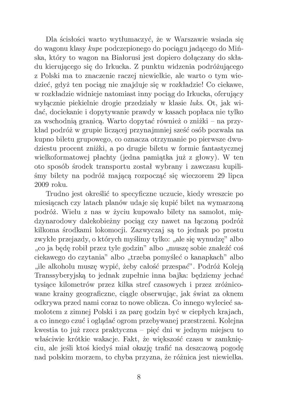 Fragment „Wsjo wypito, czyli Syberia dla początkujących” — strona 4 z 8