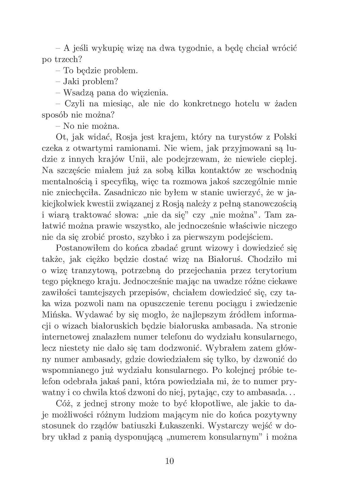 Fragment „Wsjo wypito, czyli Syberia dla początkujących” — strona 6 z 8