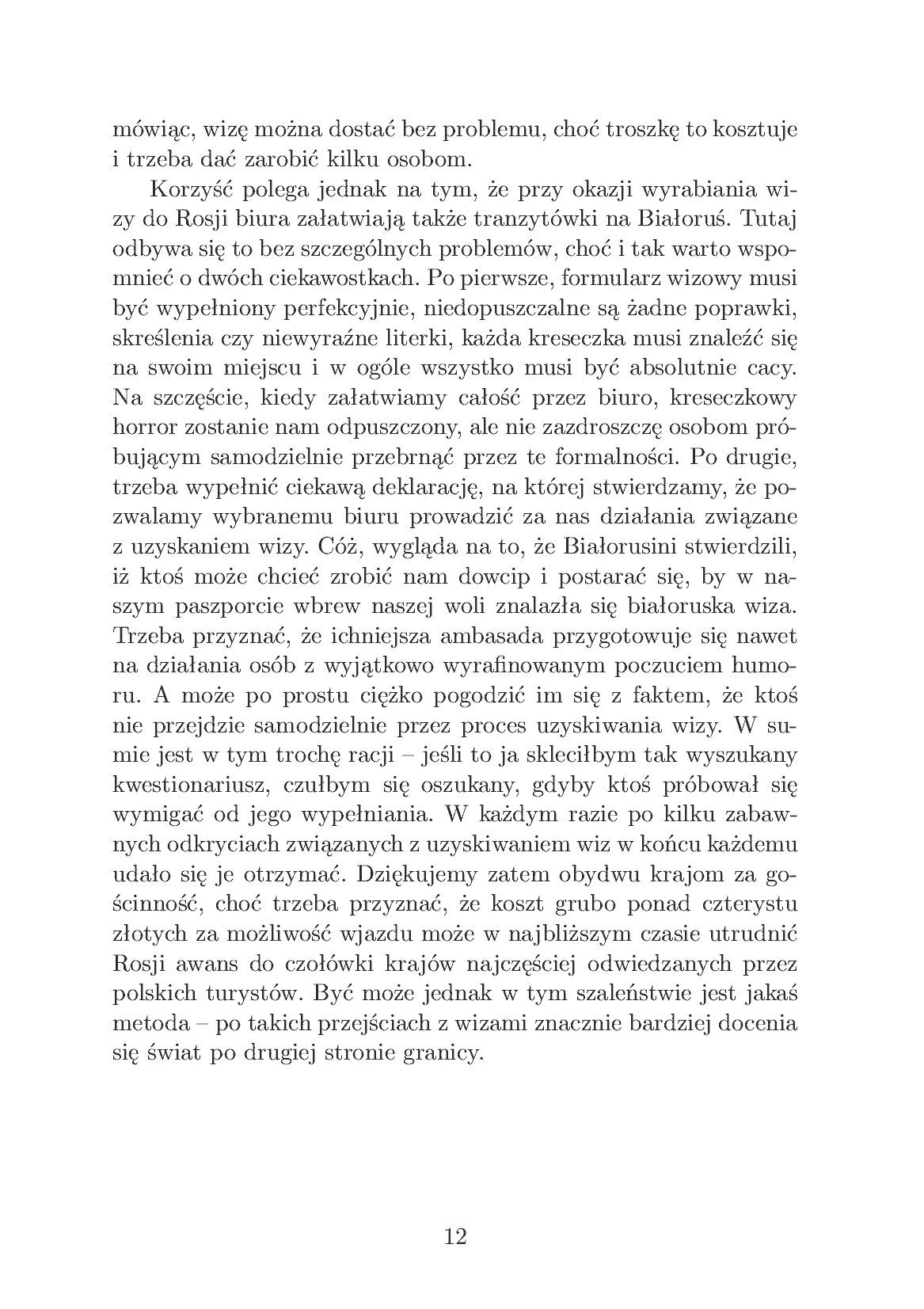 Fragment „Wsjo wypito, czyli Syberia dla początkujących” — strona 8 z 8