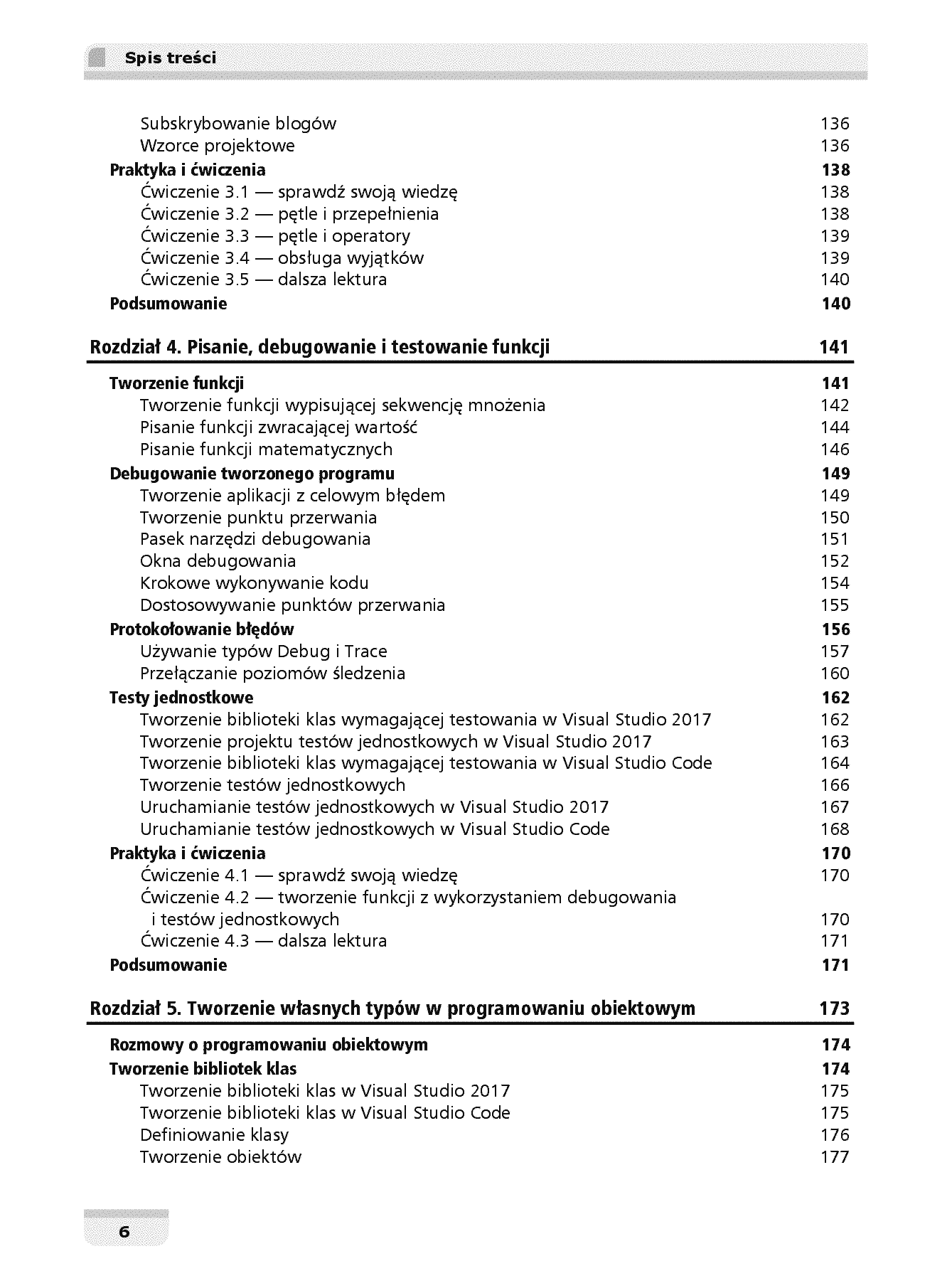 Fragment „C# 7.1 i .NET Core 2.0 dla programistów aplikacji wieloplatformowych” — strona 6 z 30