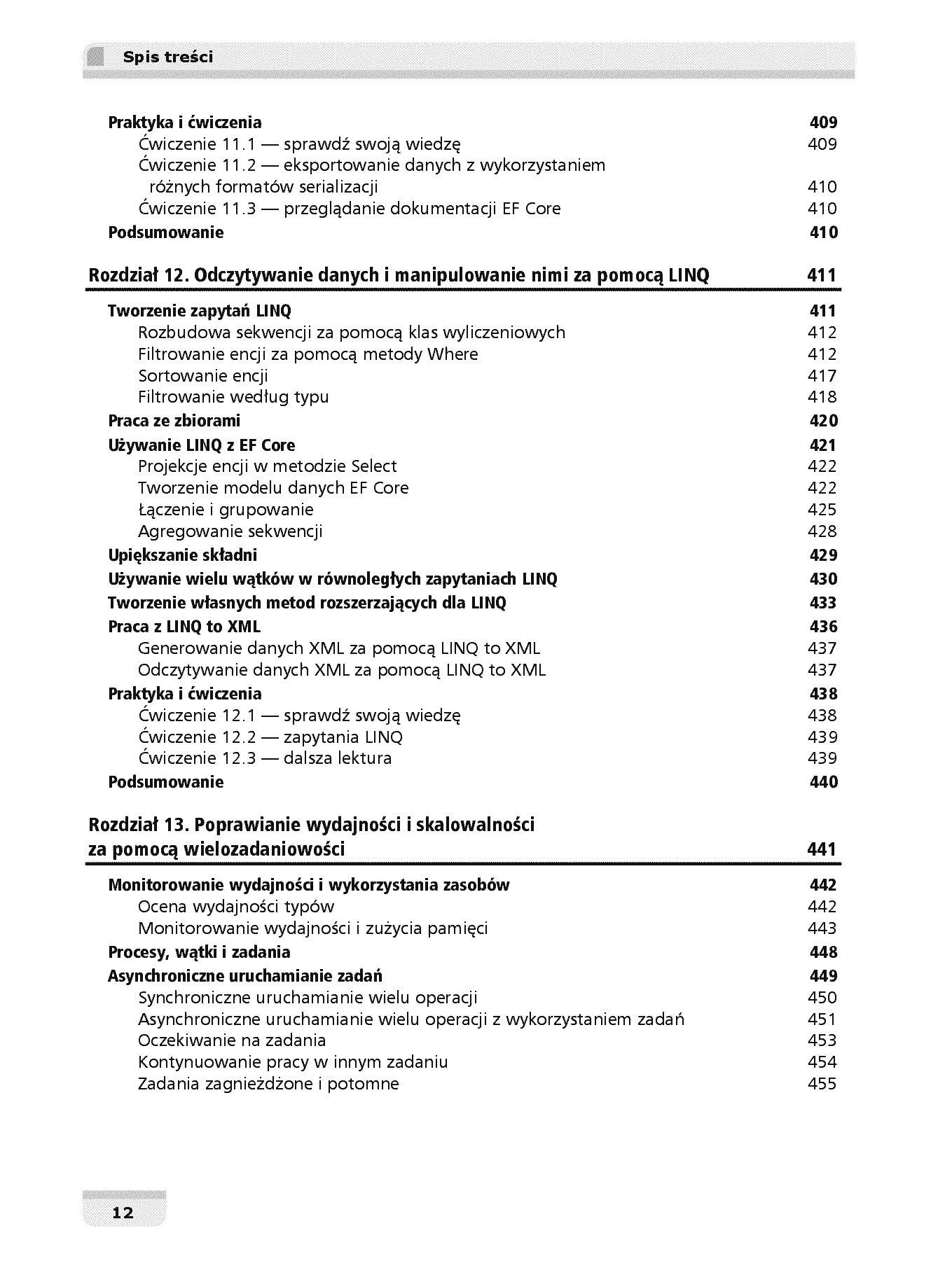 Fragment „C# 7.1 i .NET Core 2.0 dla programistów aplikacji wieloplatformowych” — strona 12 z 30