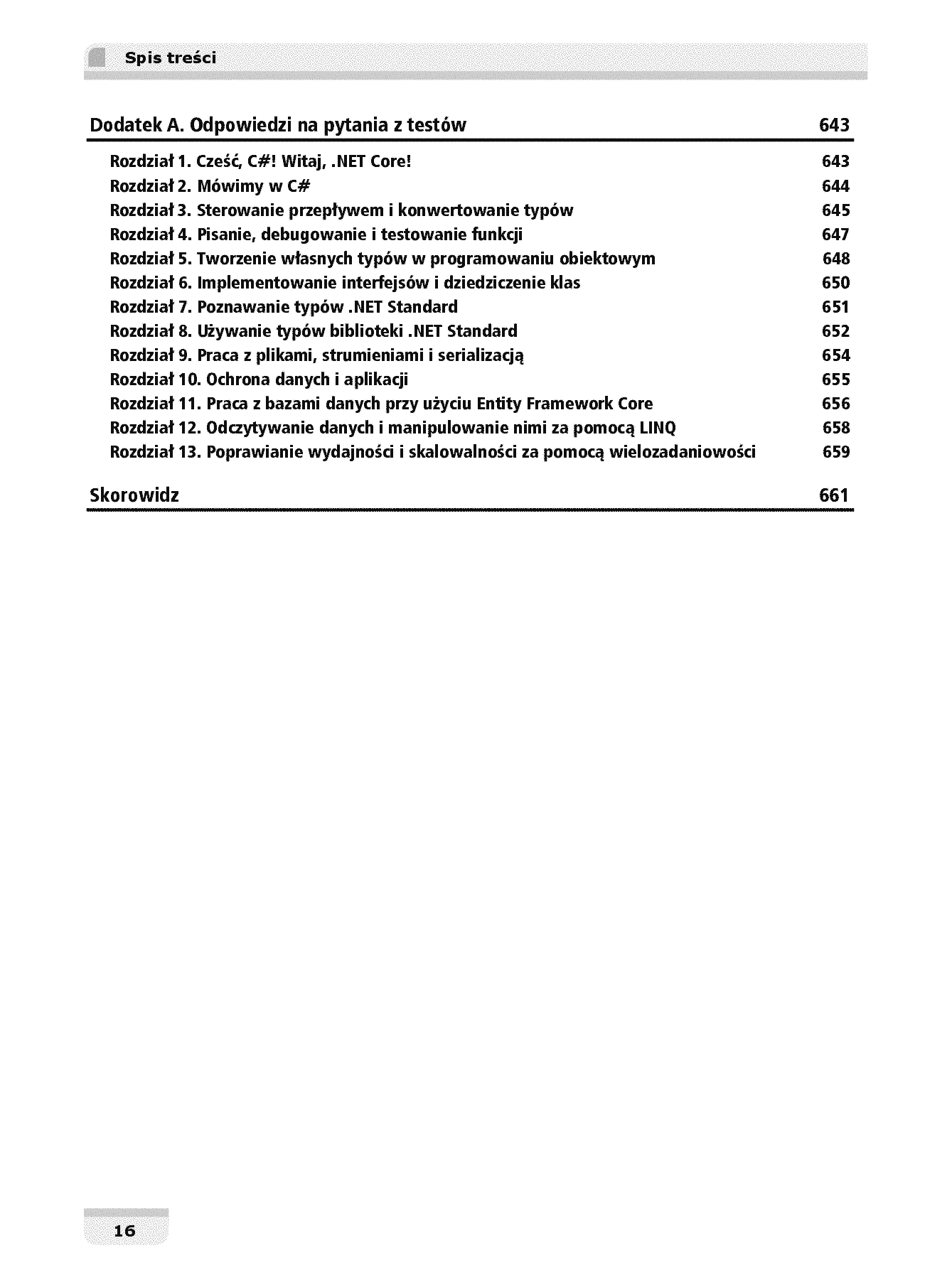 Fragment „C# 7.1 i .NET Core 2.0 dla programistów aplikacji wieloplatformowych” — strona 16 z 30