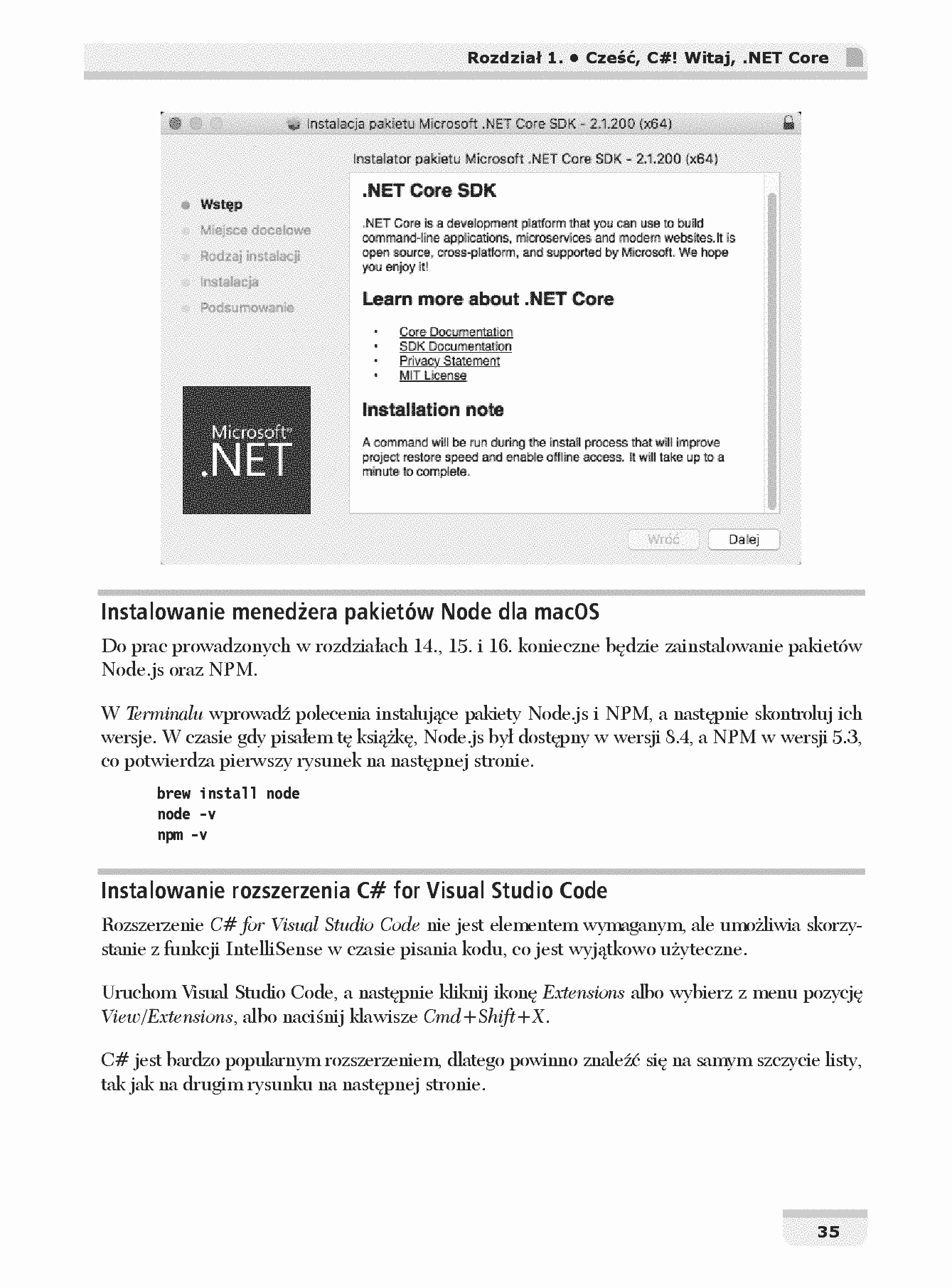 Fragment „C# 7.1 i .NET Core 2.0 dla programistów aplikacji wieloplatformowych” — strona 25 z 30