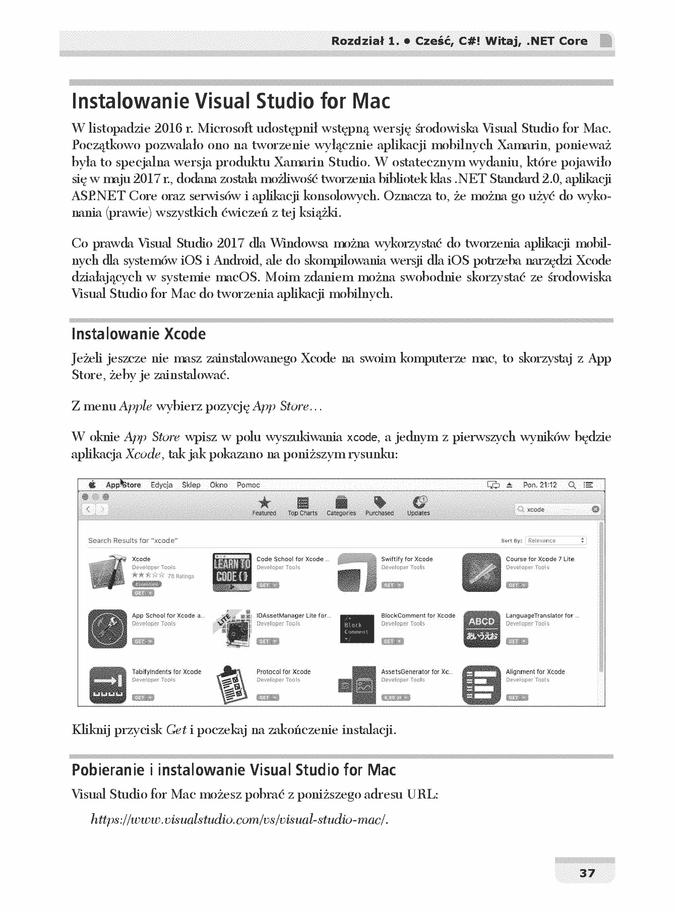 Fragment „C# 7.1 i .NET Core 2.0 dla programistów aplikacji wieloplatformowych” — strona 27 z 30