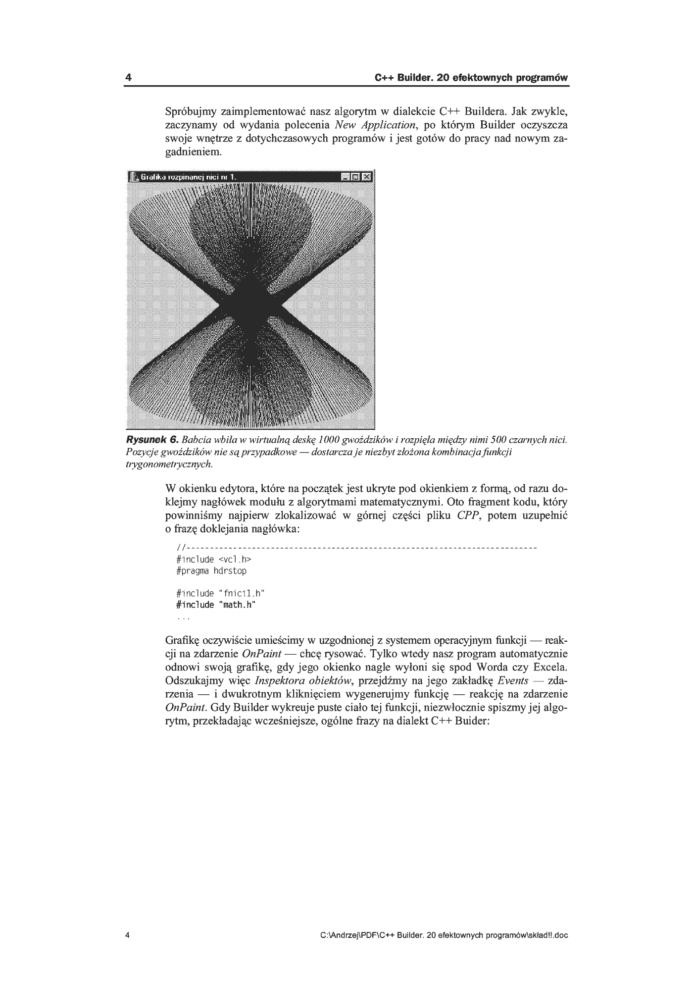 Fragment „C++ Builder. 20 efektownych programów” — strona 4 z 16