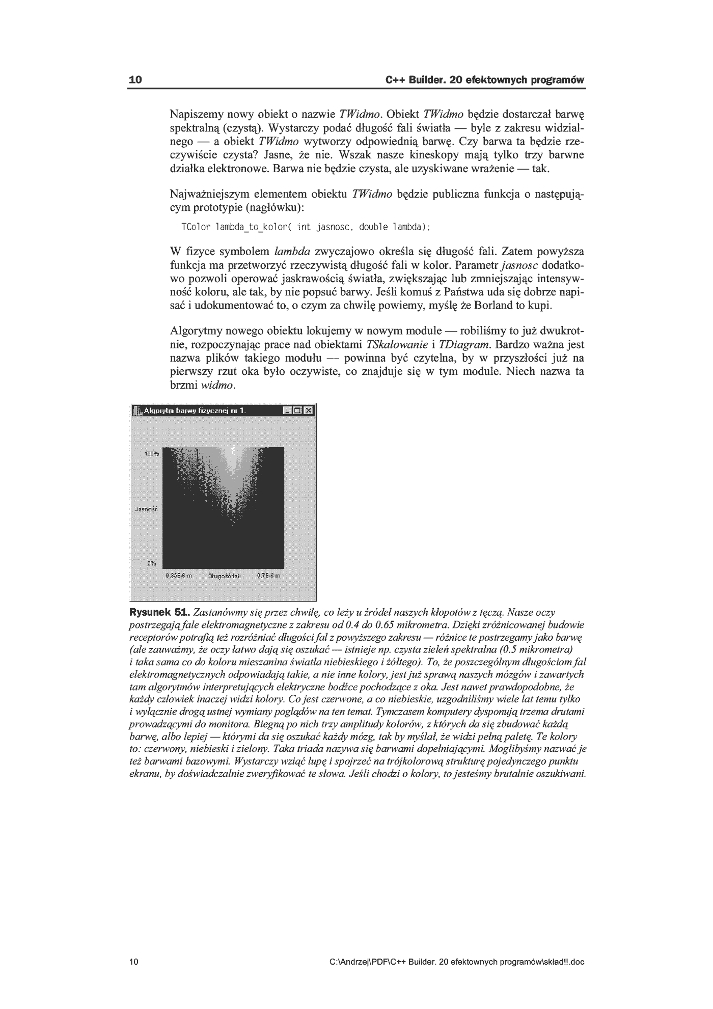 Fragment „C++ Builder. 20 efektownych programów” — strona 10 z 16