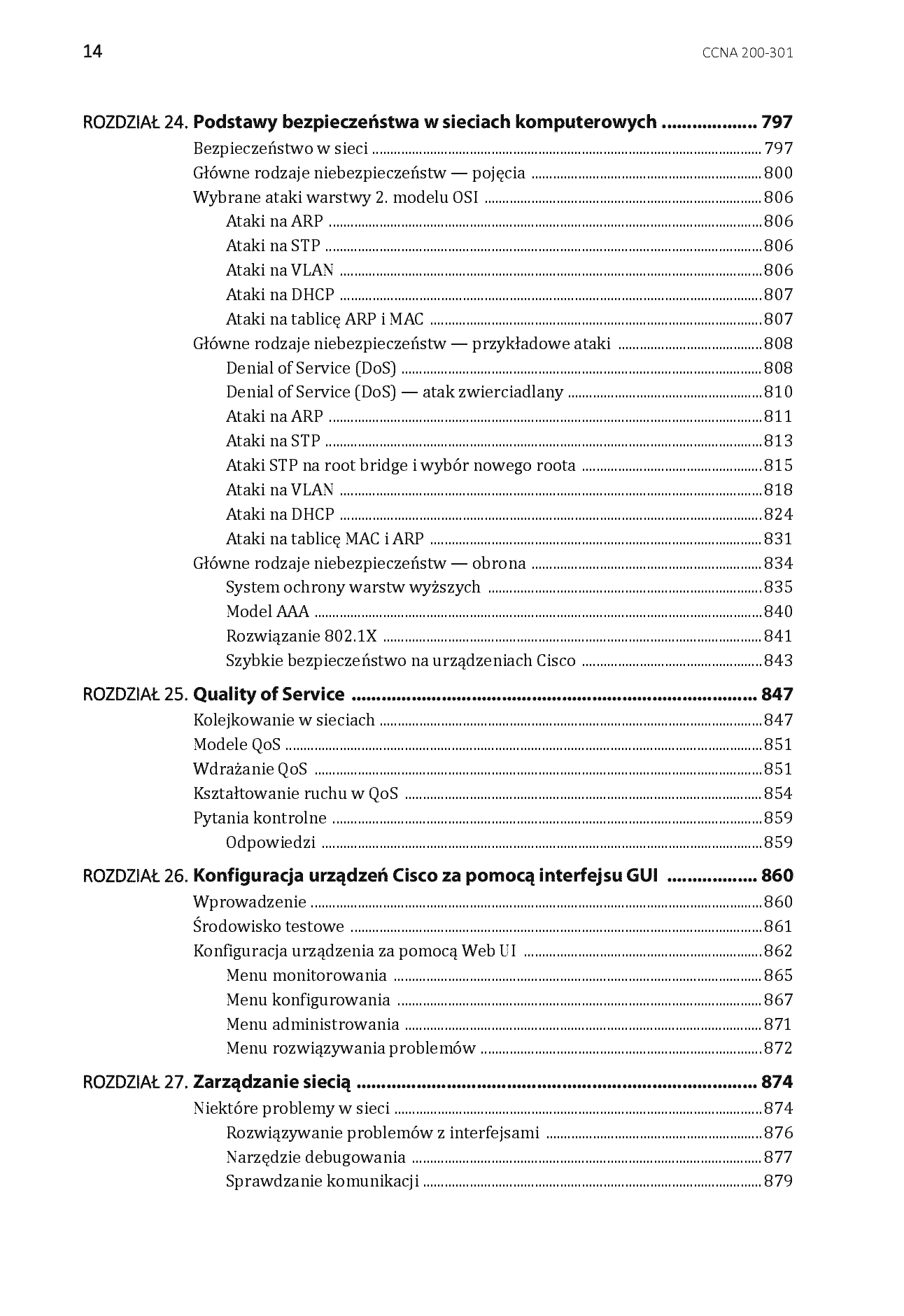 Fragment „CCNA 200-301. Zostań administratorem sieci komputerowych Cisco. Wydanie II” — strona 10 z 30