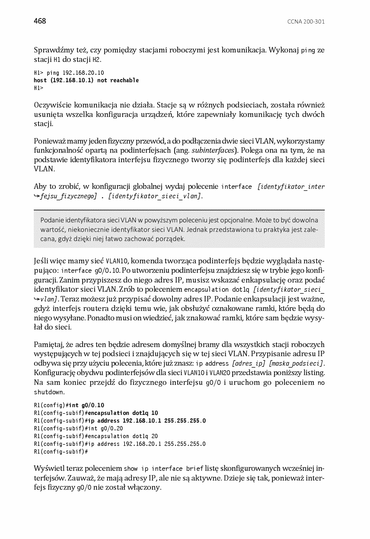 Fragment „CCNA 200-301. Zostań administratorem sieci komputerowych Cisco. Wydanie II” — strona 20 z 30
