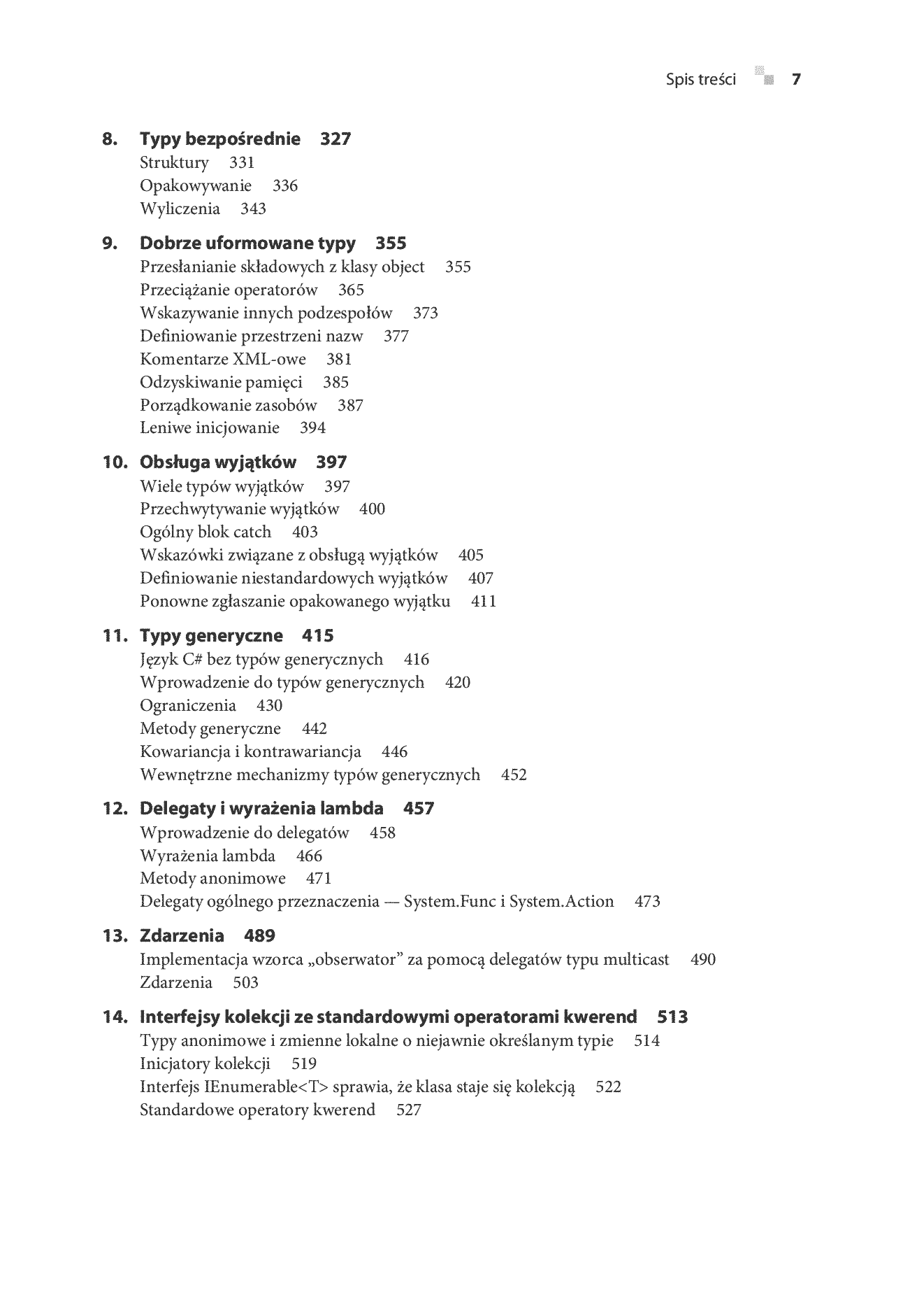 Fragment „C# 6.0. Kompletny przewodnik dla praktyków. Wydanie V” — strona 5 z 30
