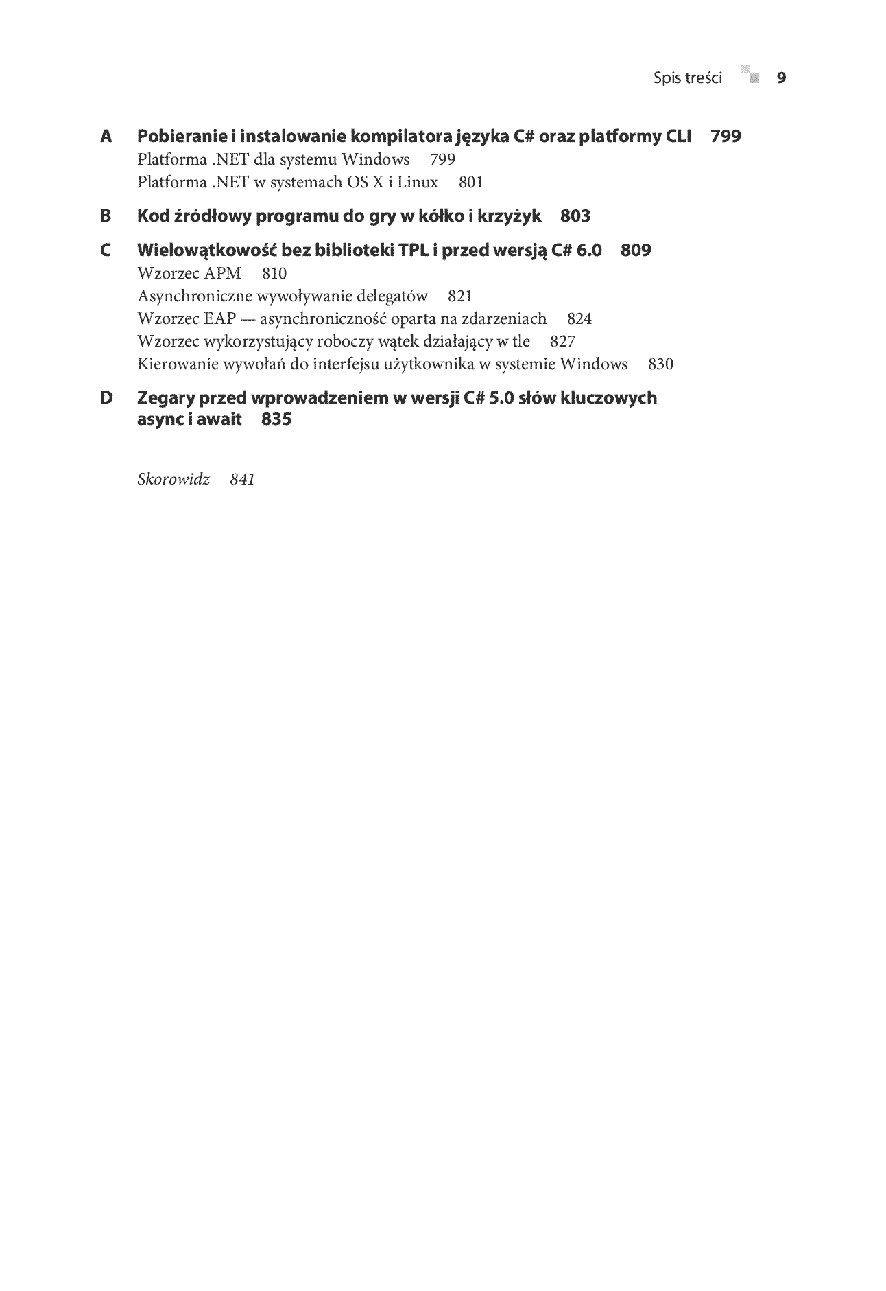 Fragment „C# 6.0. Kompletny przewodnik dla praktyków. Wydanie V” — strona 7 z 30