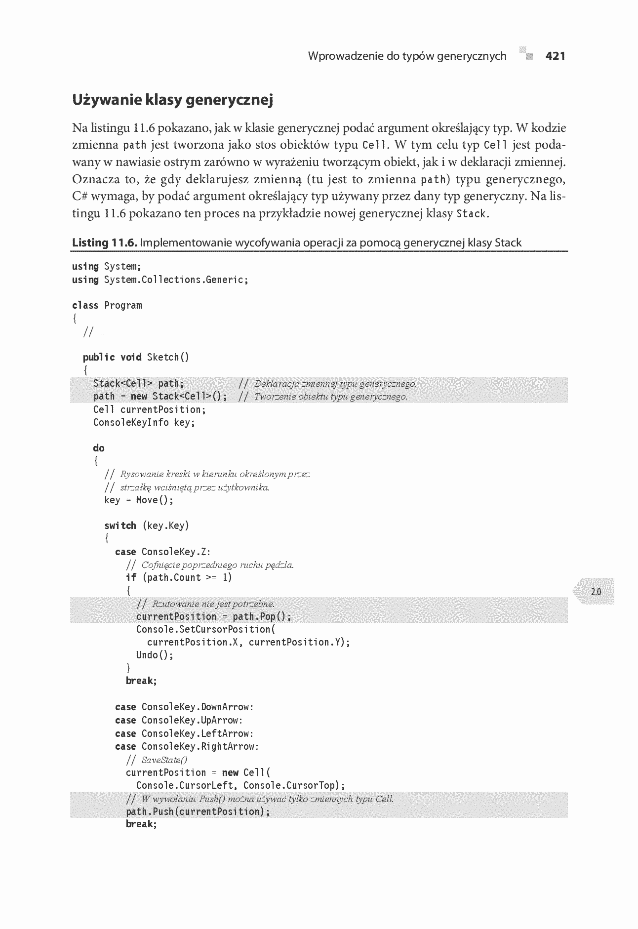 Fragment „C# 6.0. Kompletny przewodnik dla praktyków. Wydanie V” — strona 15 z 30