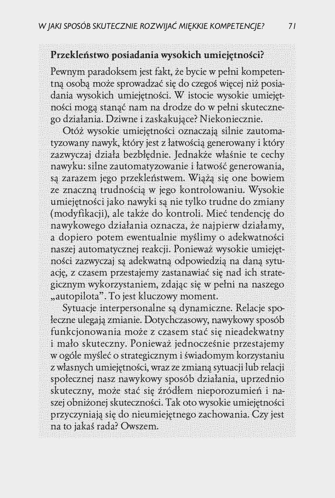 Fragment „Generator charyzmy. Kreowanie osobowości menedżera” — strona 17 z 24