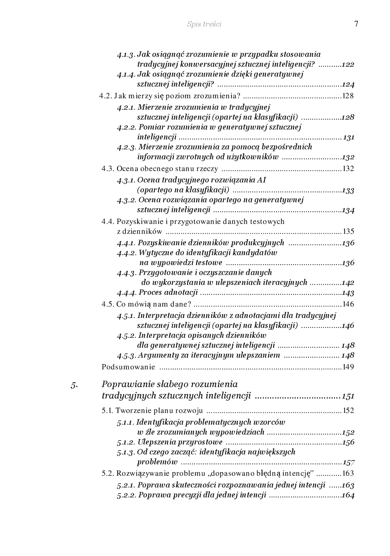Fragment „Chatboty, które działają! Praktyczny przewodnik po konwersacyjnej sztucznej inteligencji” — strona 5 z 30