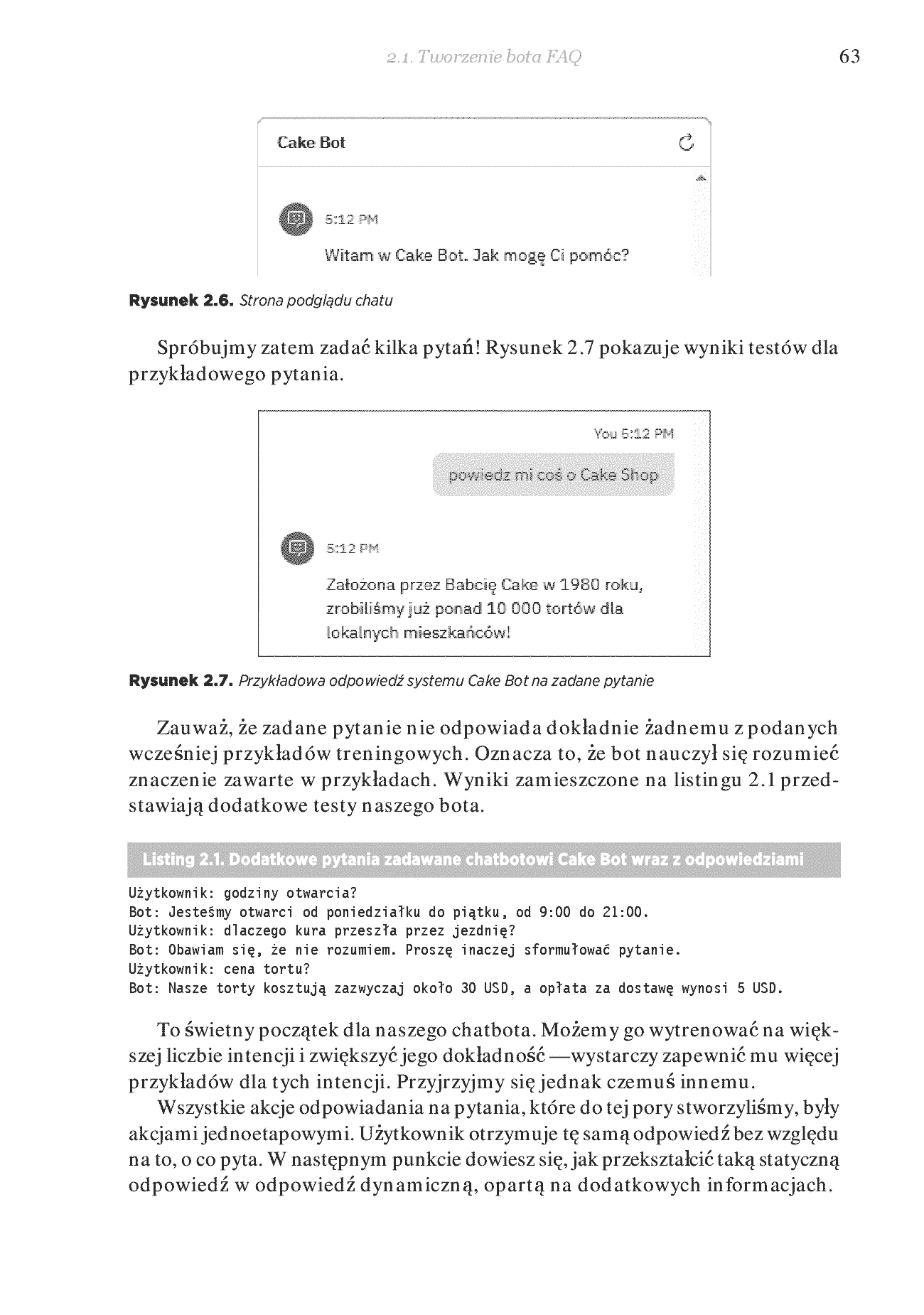 Fragment „Chatboty, które działają! Praktyczny przewodnik po konwersacyjnej sztucznej inteligencji” — strona 19 z 30