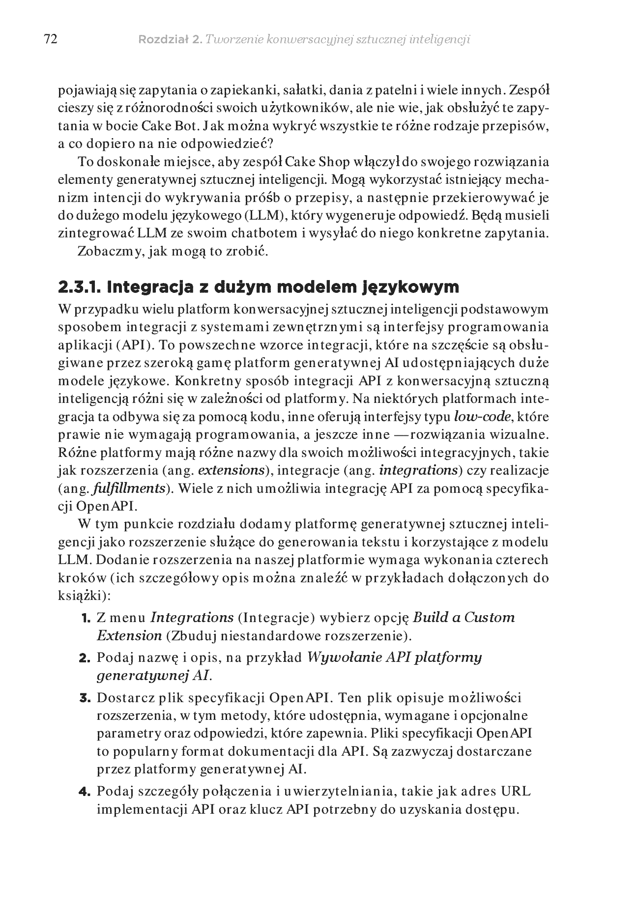 Fragment „Chatboty, które działają! Praktyczny przewodnik po konwersacyjnej sztucznej inteligencji” — strona 28 z 30