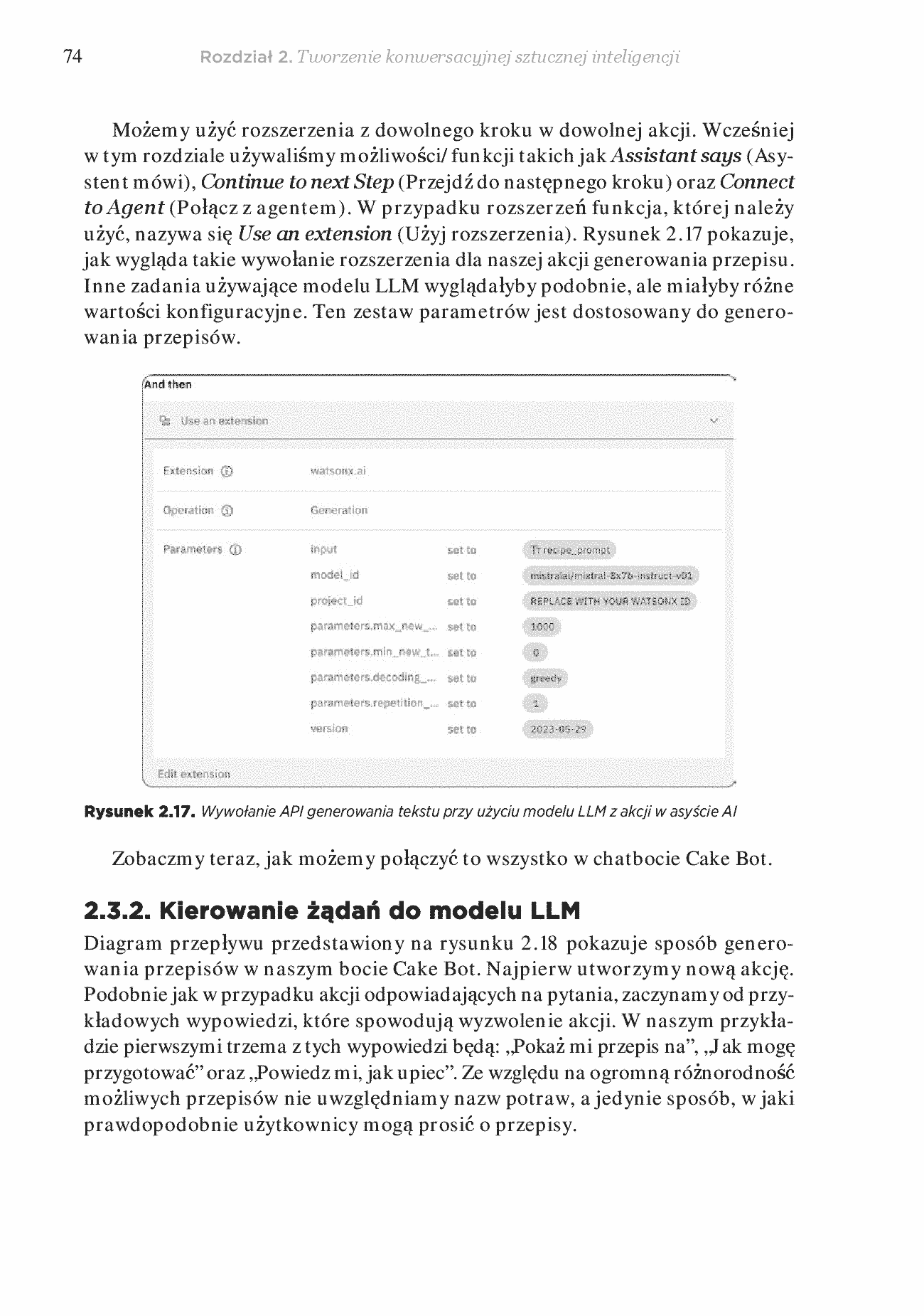 Fragment „Chatboty, które działają! Praktyczny przewodnik po konwersacyjnej sztucznej inteligencji” — strona 30 z 30