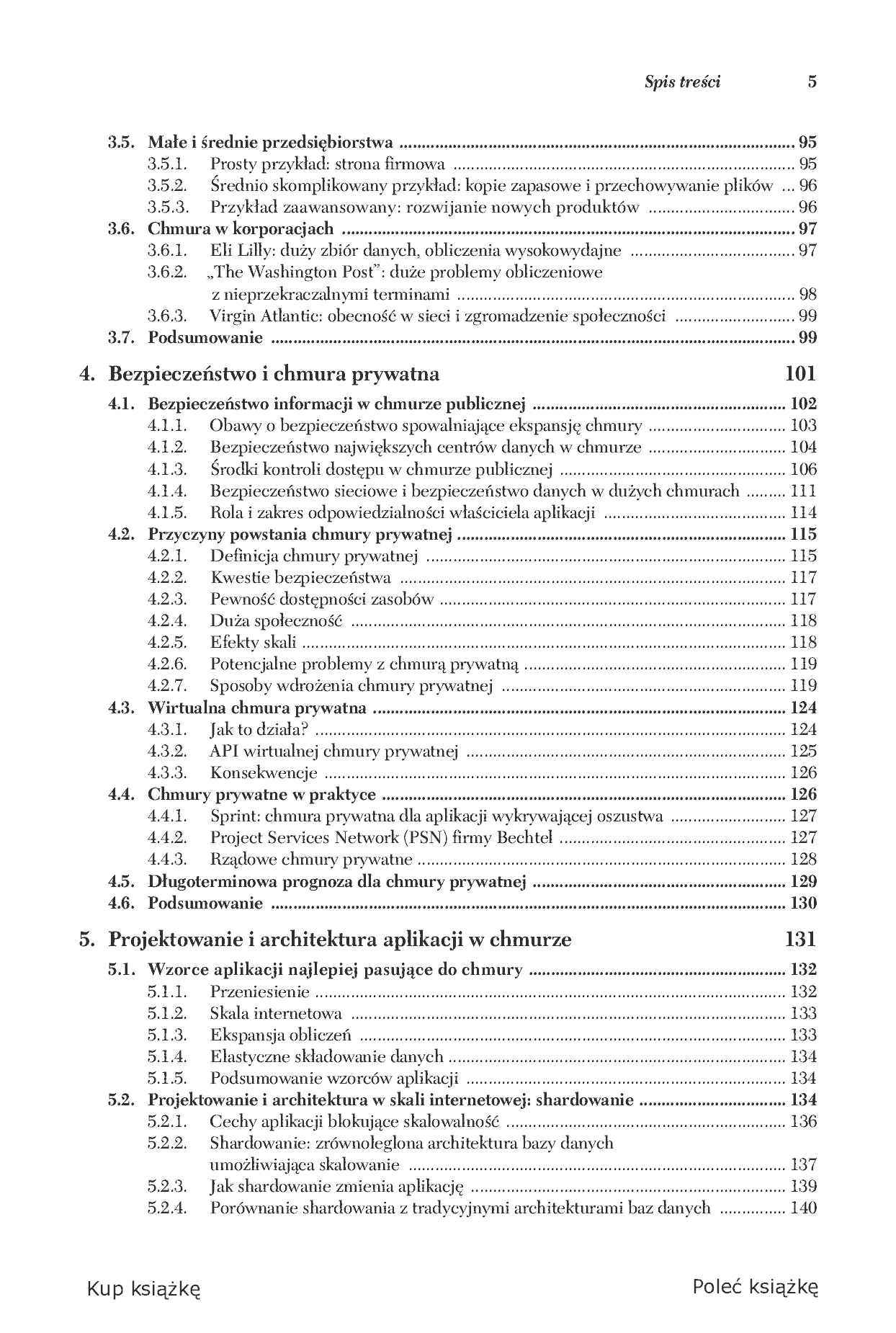 Fragment „Chmura obliczeniowa. Rozwiązania dla biznesu” — strona 5 z 30