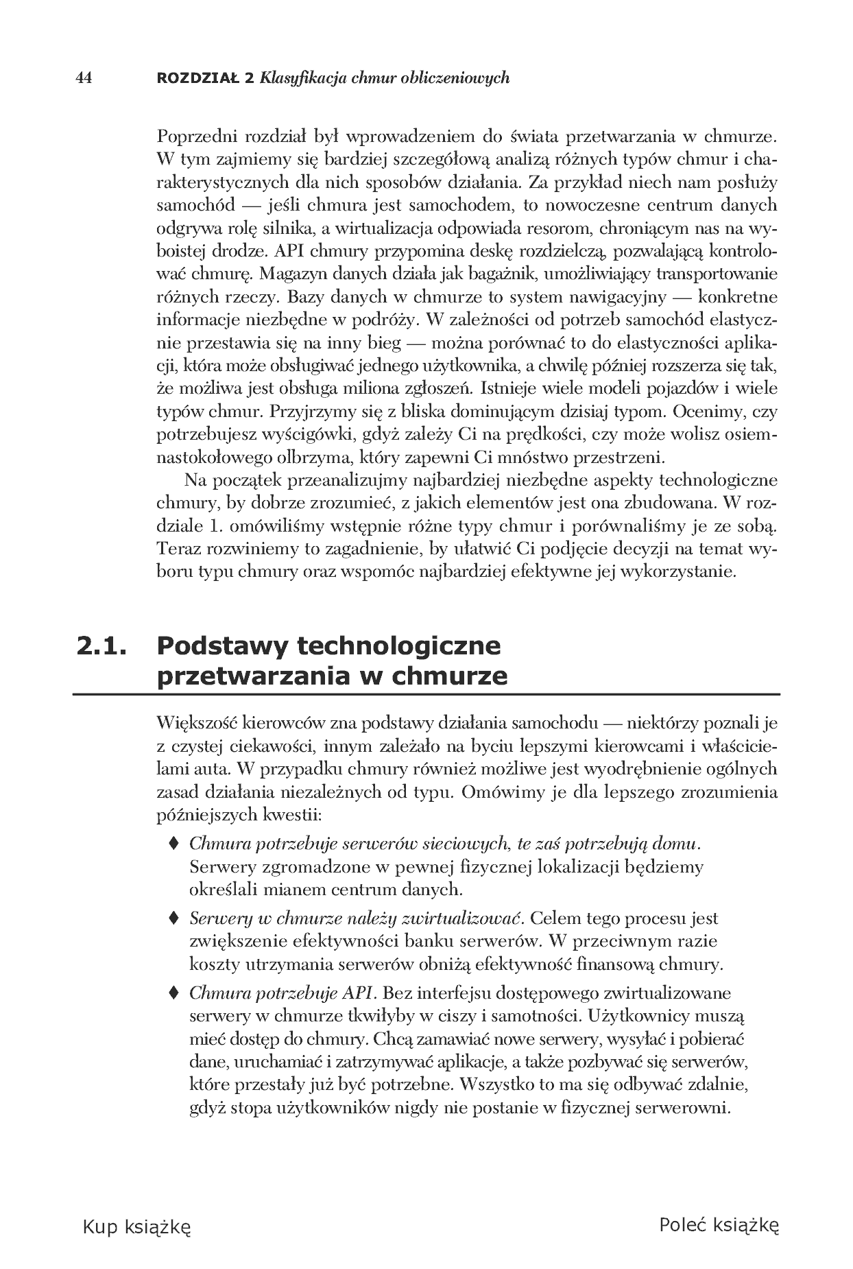 Fragment „Chmura obliczeniowa. Rozwiązania dla biznesu” — strona 10 z 30