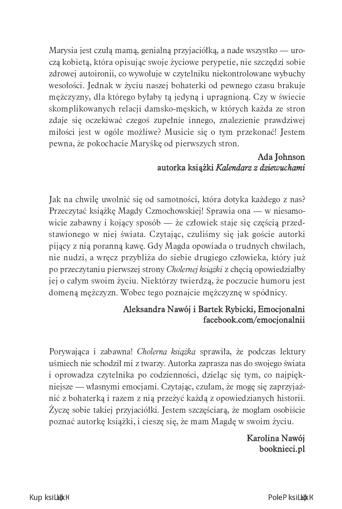 Fragment „Cholerna książka” — strona 3 z 20