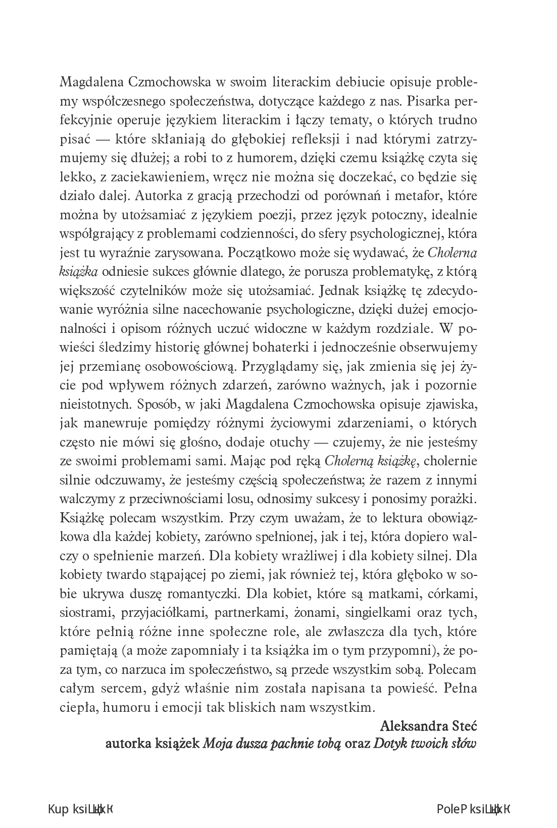 Fragment „Cholerna książka” — strona 4 z 20