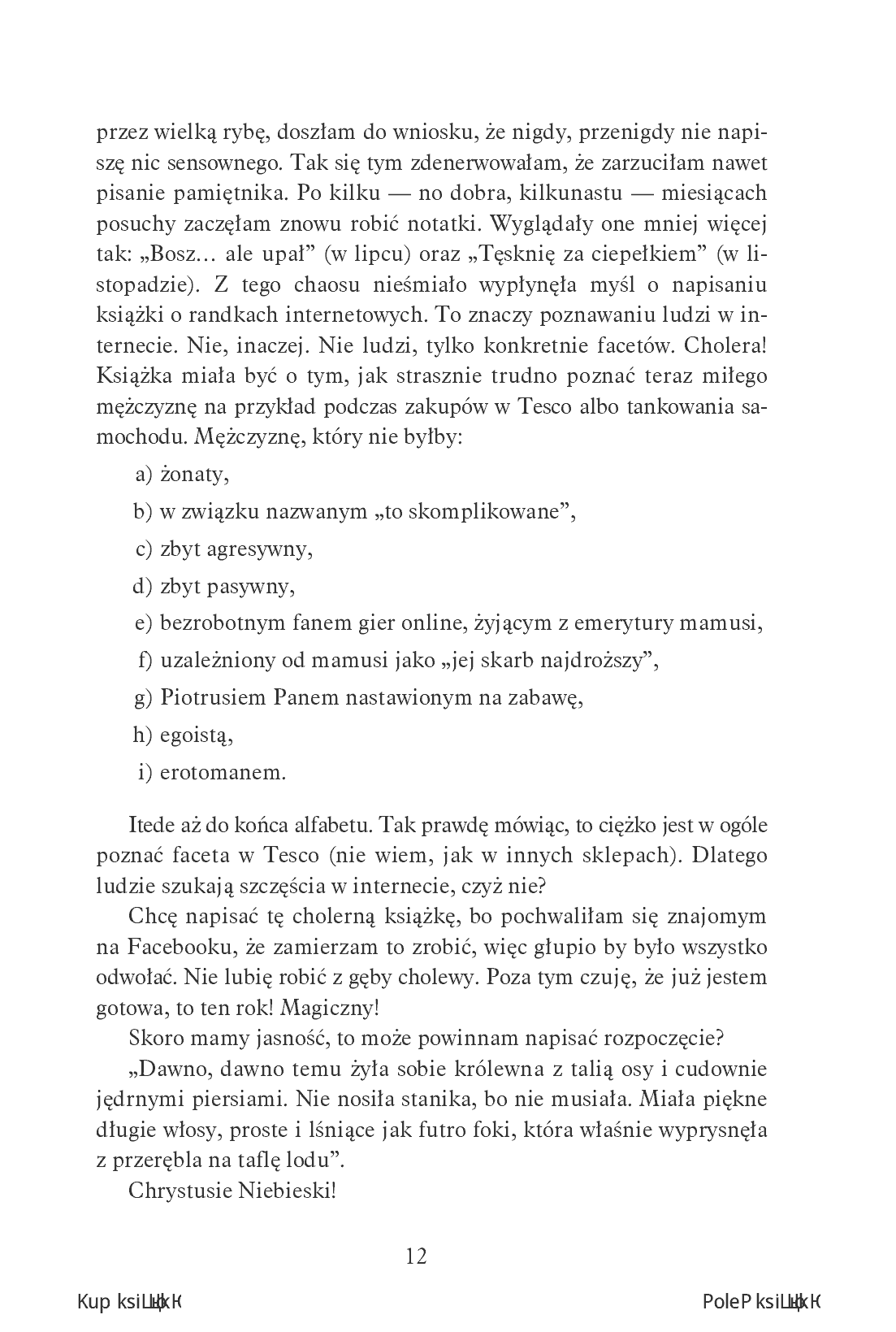 Fragment „Cholerna książka” — strona 12 z 20