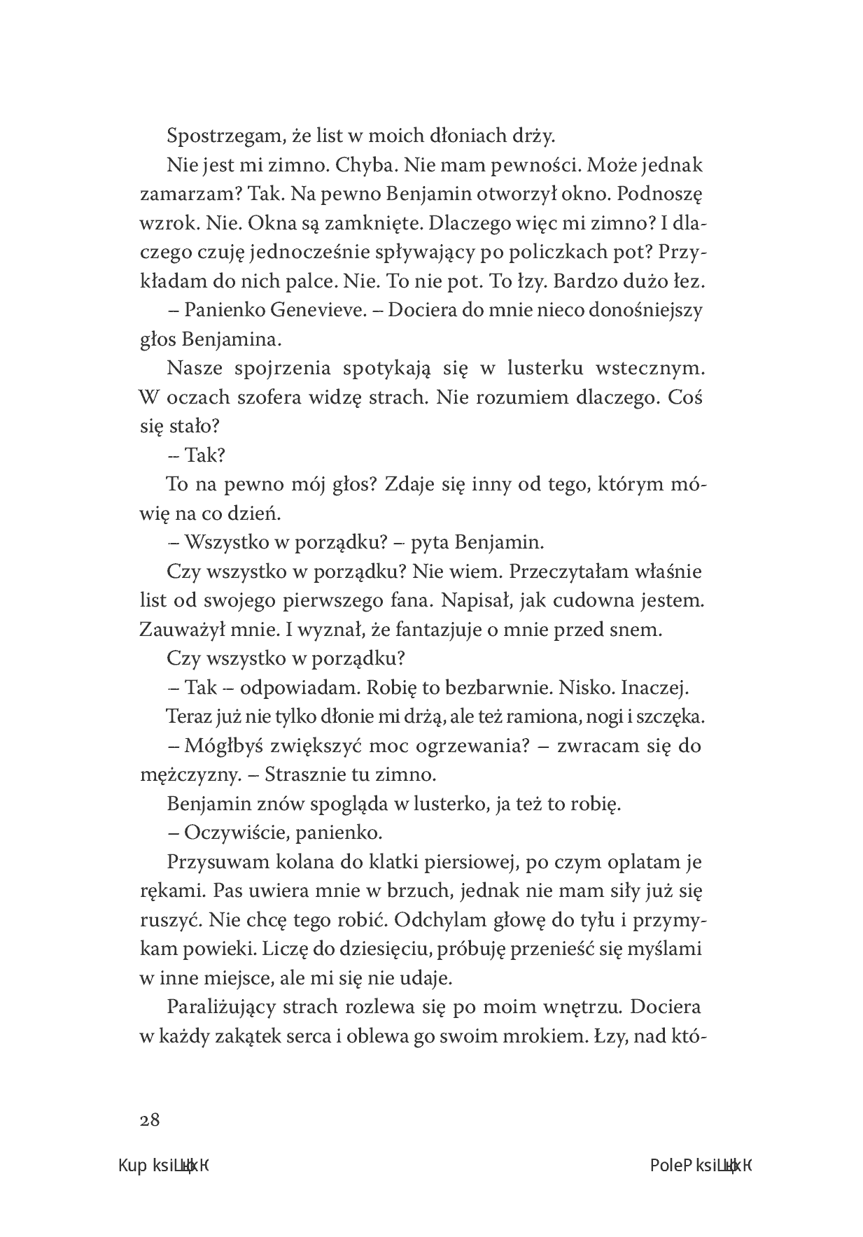 Fragment „Piętno Genevieve. Pod osłoną milczenia” — strona 24 z 28